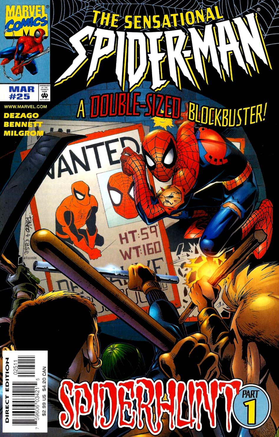 Read online The Sensational Spider-Man (1996) comic -  Issue #25 - 1