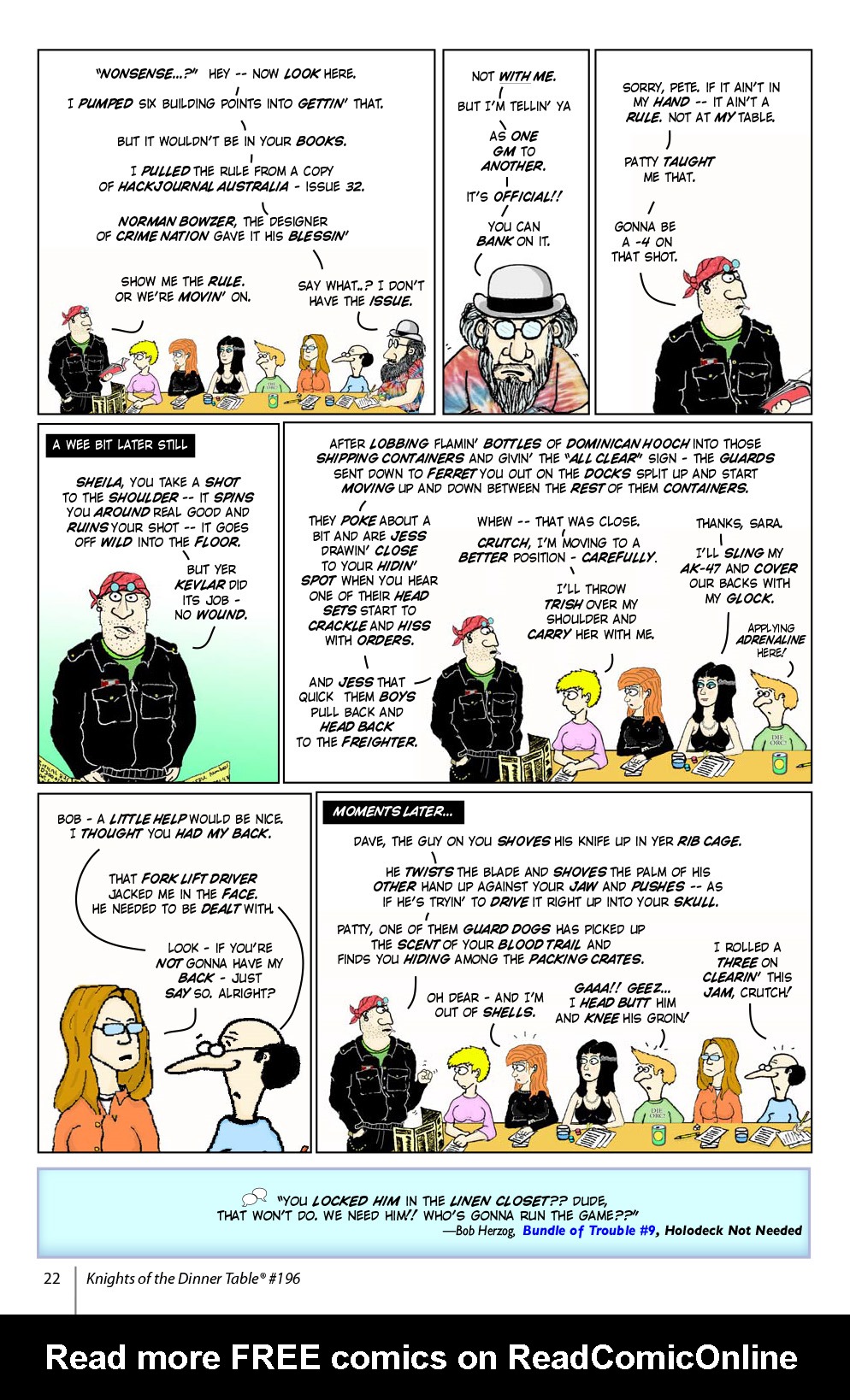 Read online Knights of the Dinner Table comic -  Issue #196 - 24