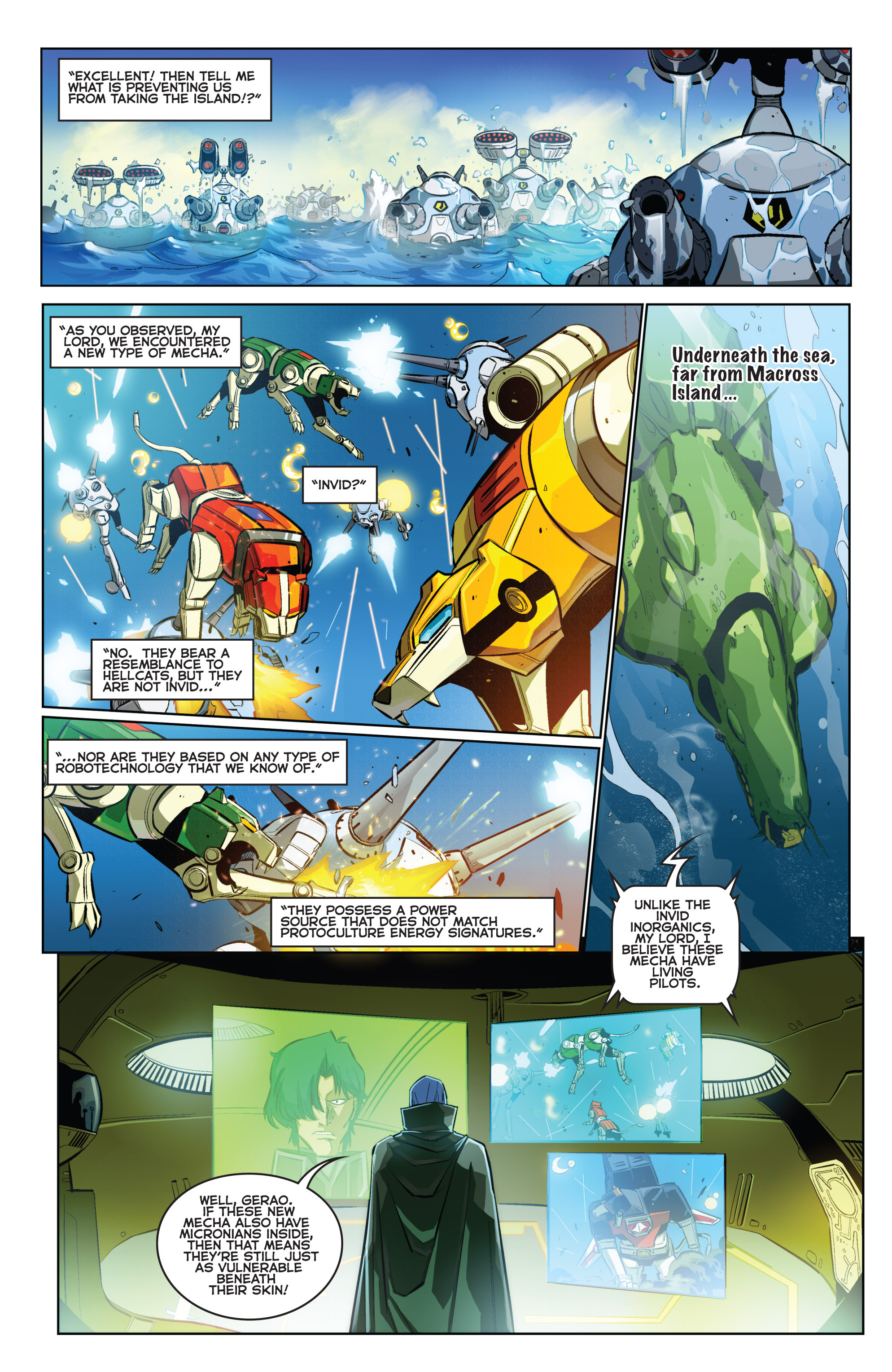 Read online Robotech/Voltron comic -  Issue #4 - 10