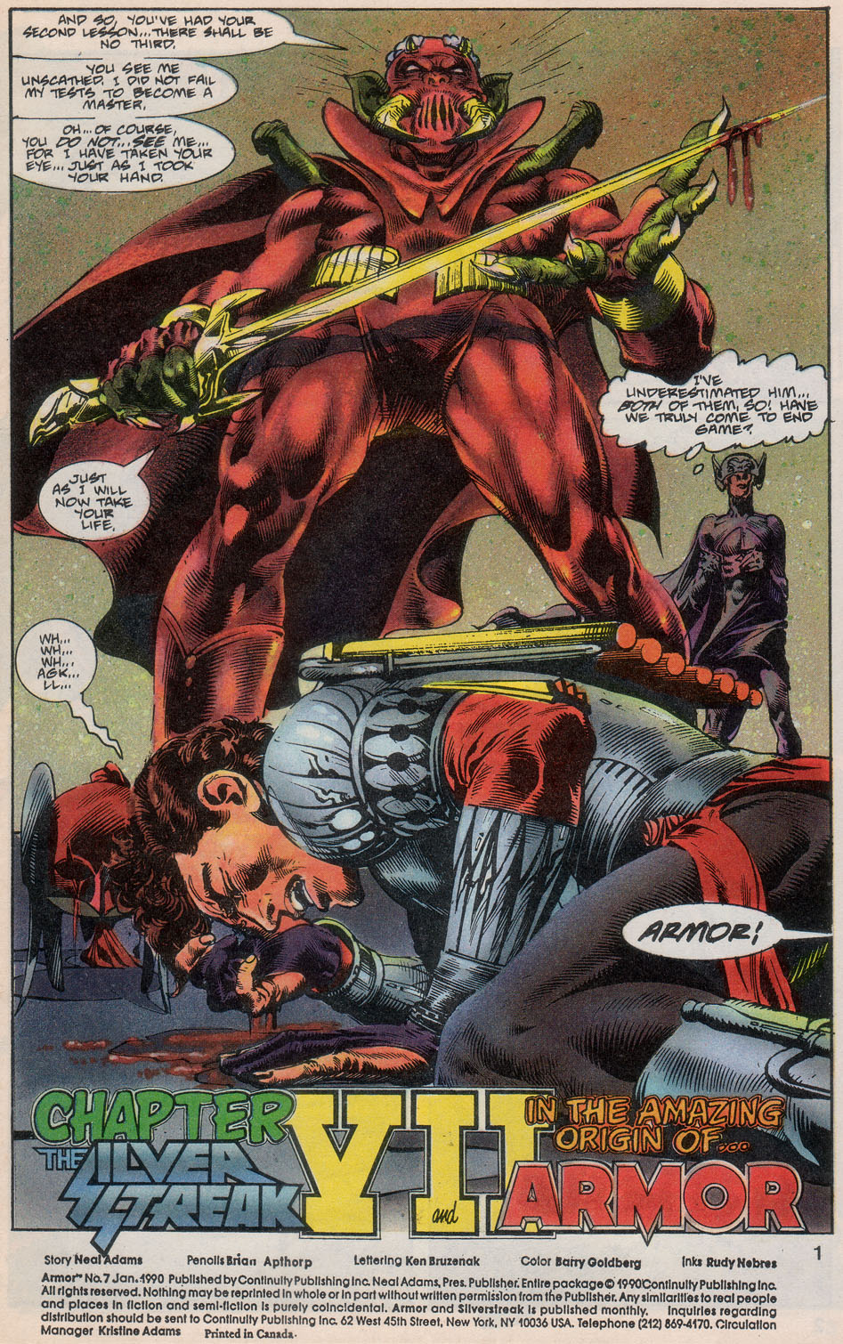 Read online Armor comic -  Issue #7 - 4