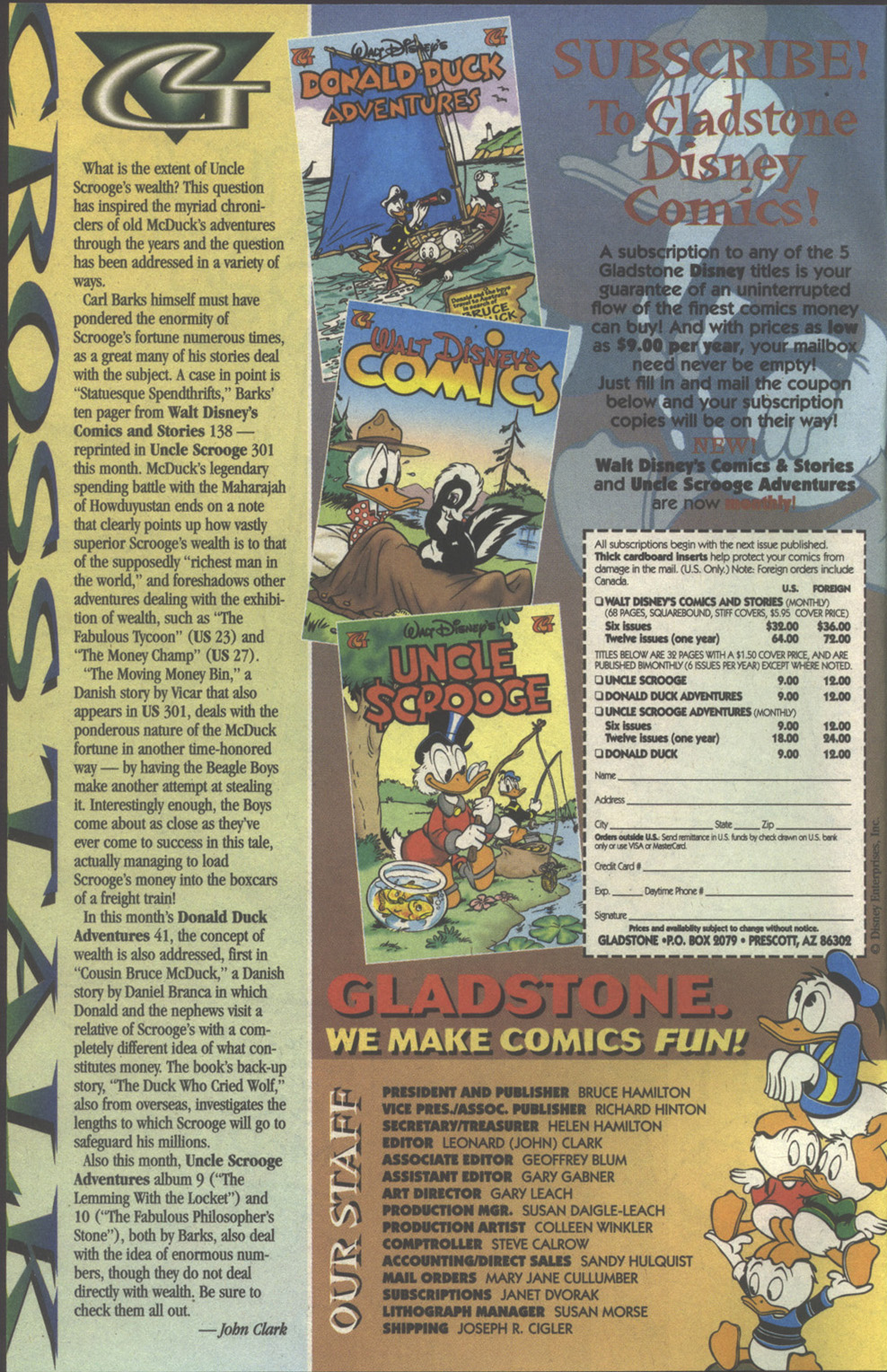 Walt Disney's Donald Duck Adventures (1987) issue 41 - Page 2