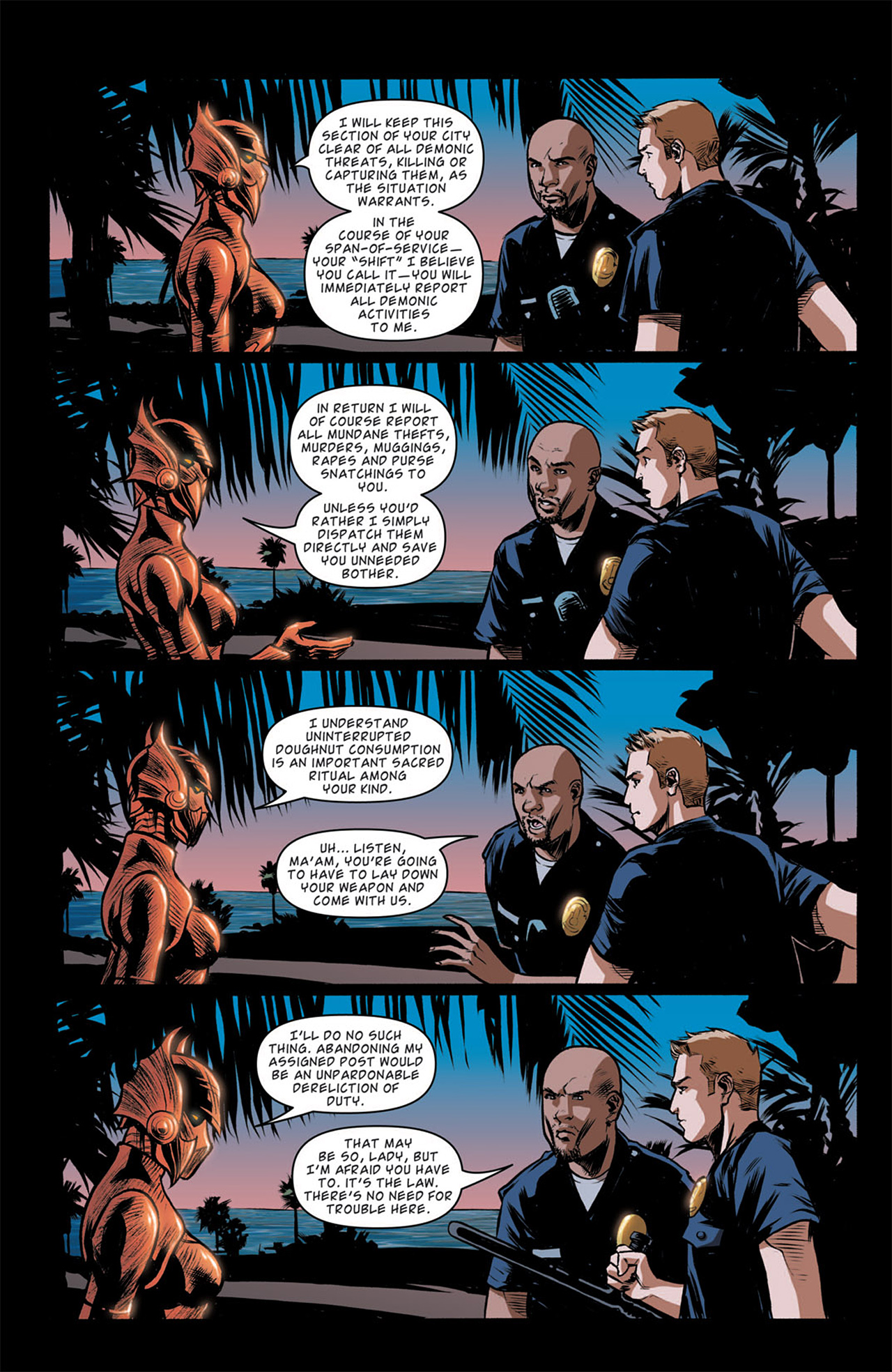 Read online Angel comic -  Issue #35 - 7