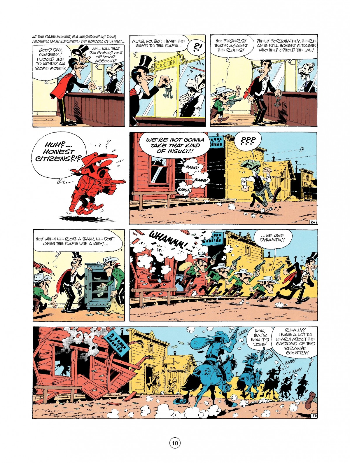 Read online A Lucky Luke Adventure comic -  Issue #37 - 10