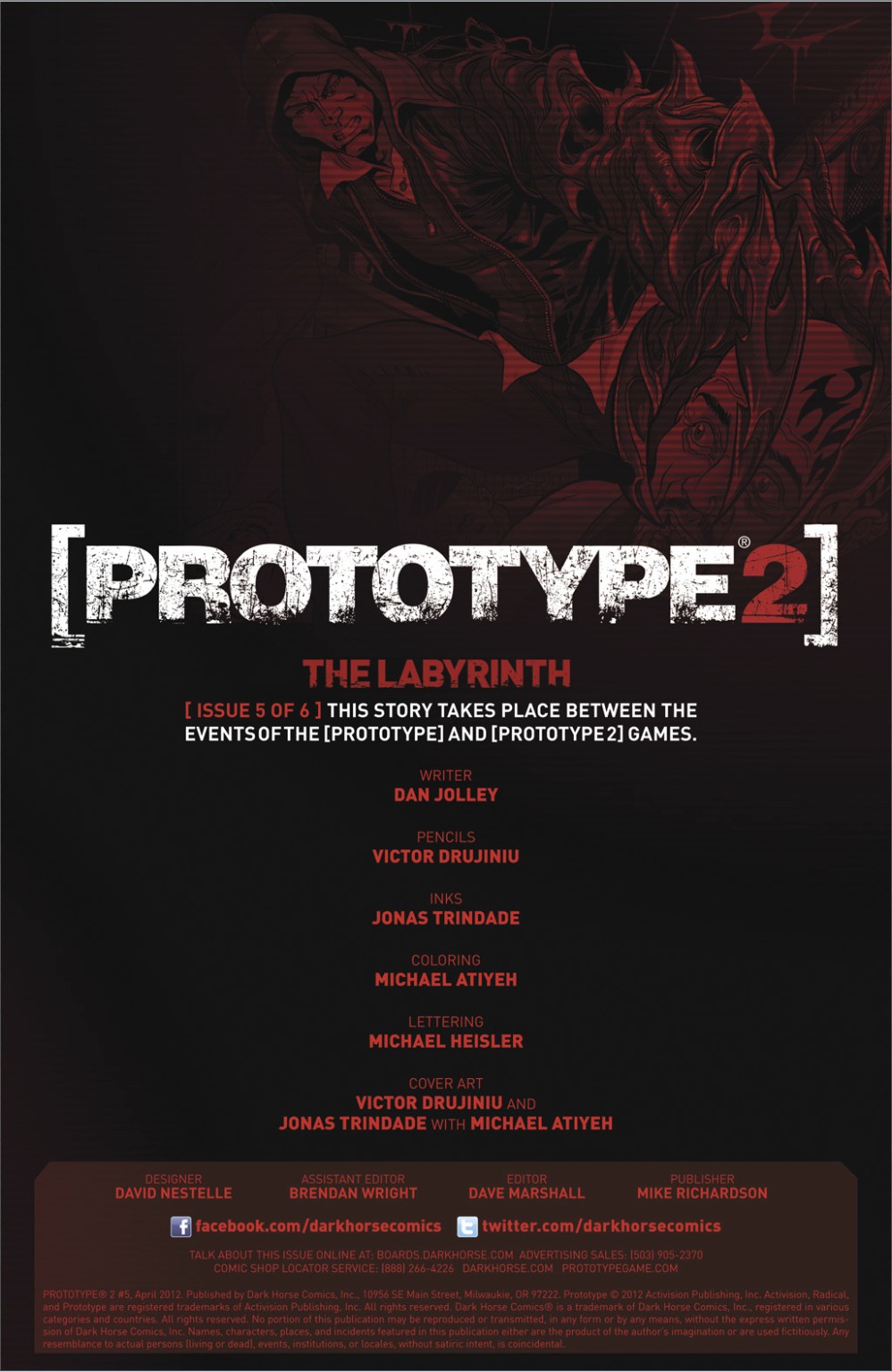 Read online Prototype 2 comic -  Issue #5 - 2