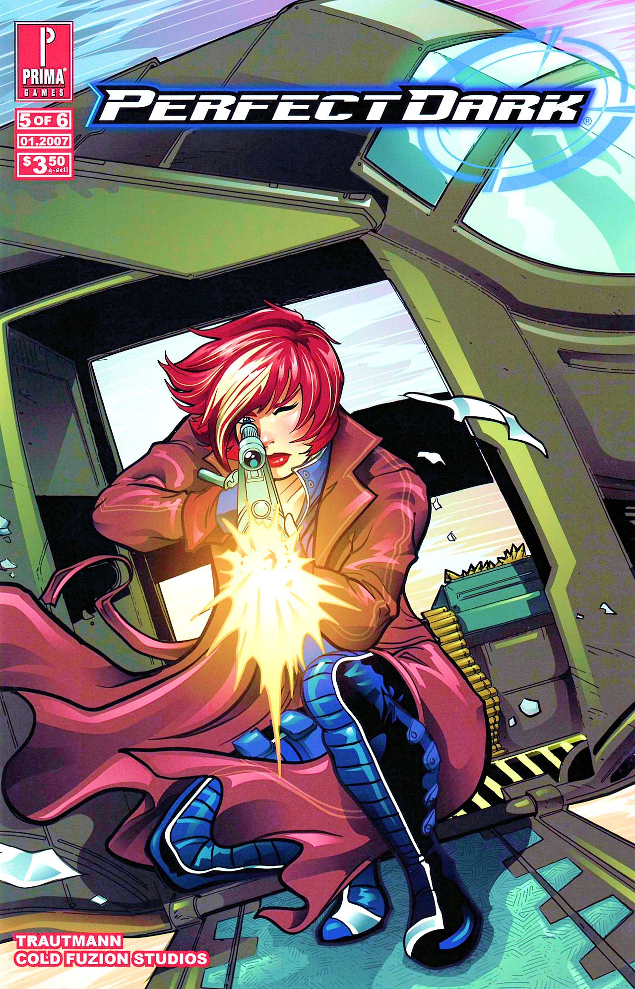 Read online Perfect Dark: Janus Tears comic -  Issue #5 - 1