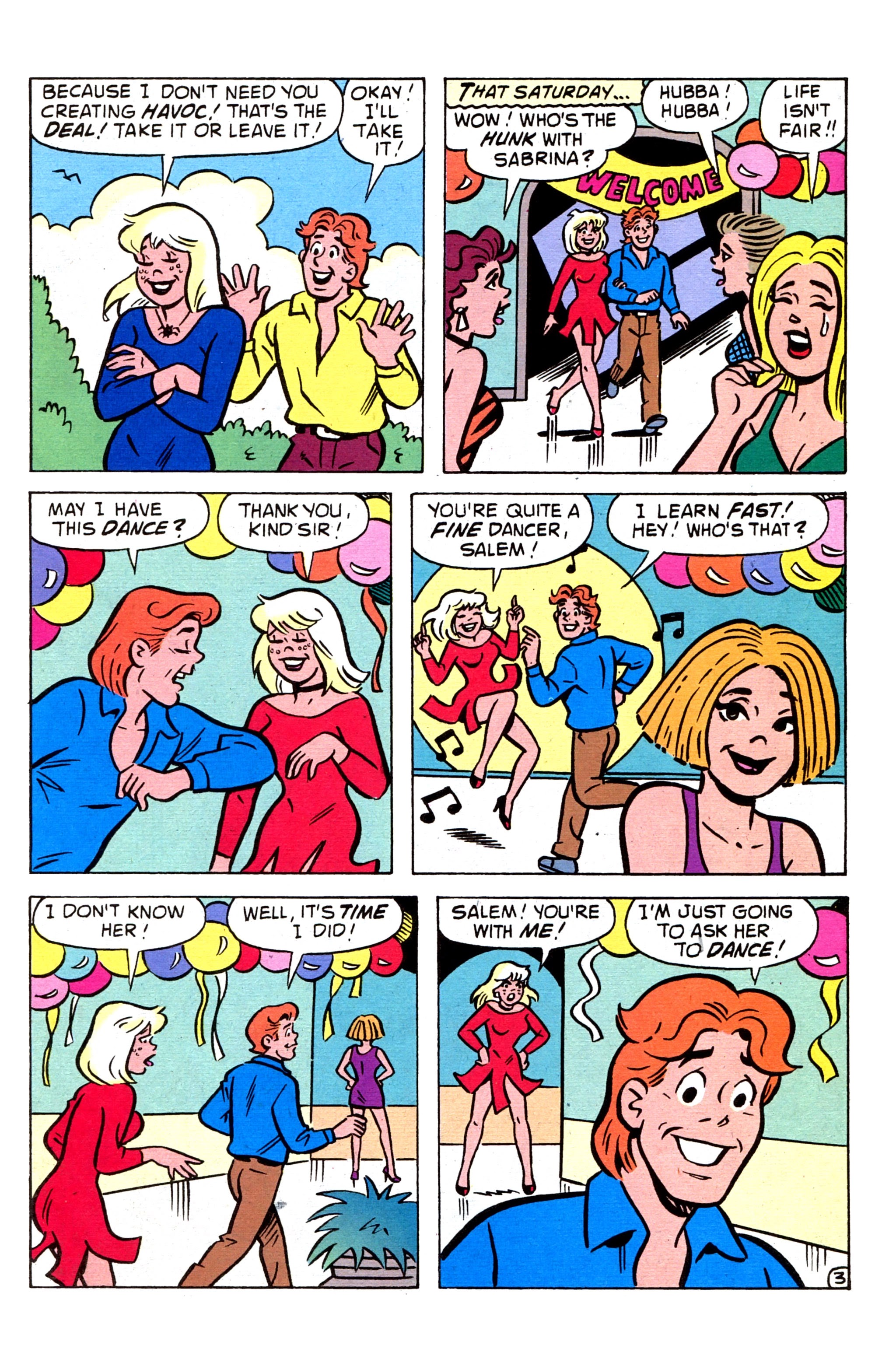 Read online Sabrina's Holiday Spectacular comic -  Issue #3 - 5
