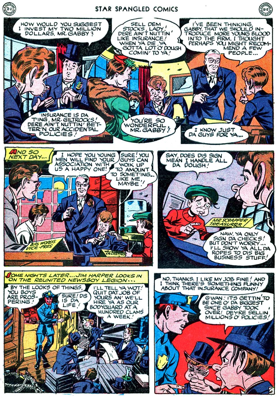 Read online Star Spangled Comics comic -  Issue #34 - 8