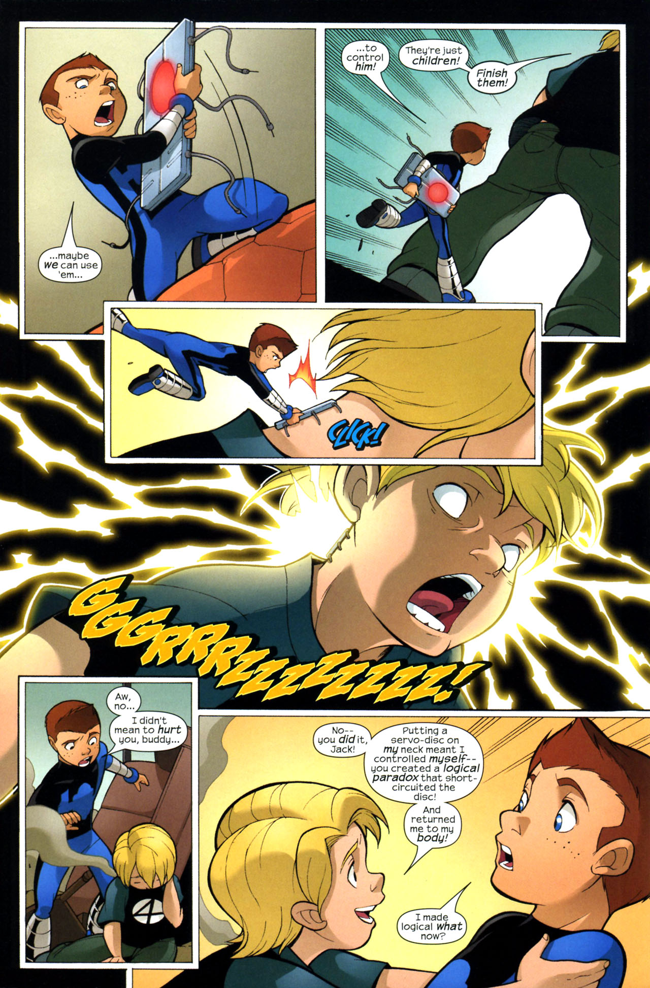 Read online Fantastic Four and Power Pack comic -  Issue #4 - 15