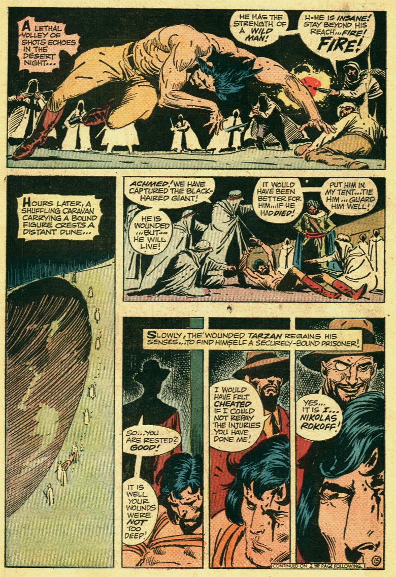 Read online Tarzan (1972) comic -  Issue #220 - 17