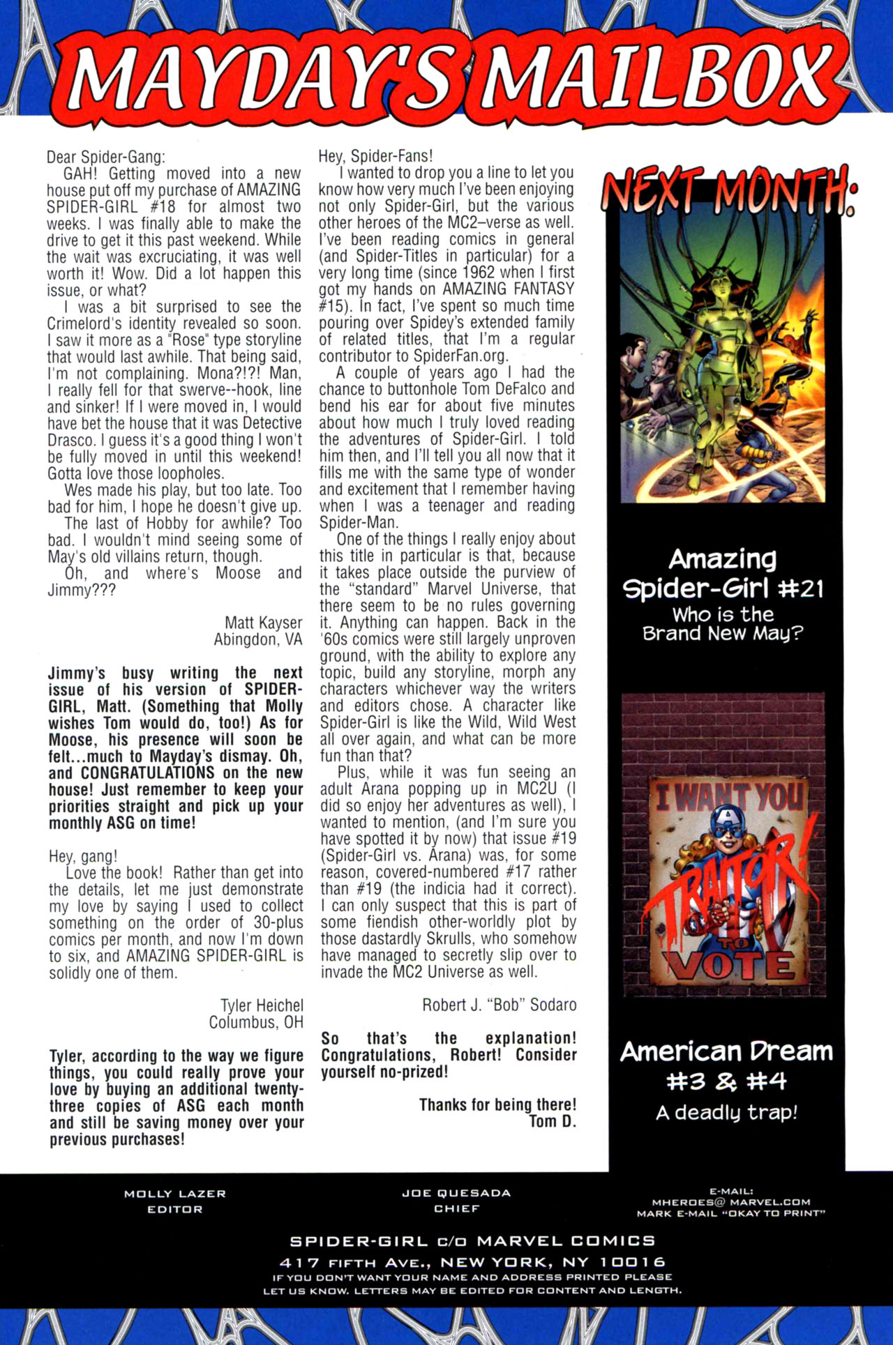 Read online Amazing Spider-Girl comic -  Issue #20 - 24