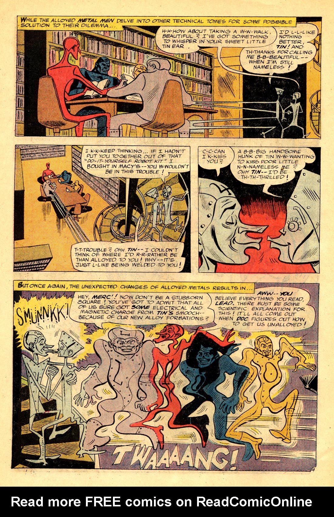 Read online Metal Men (1963) comic -  Issue #19 - 6