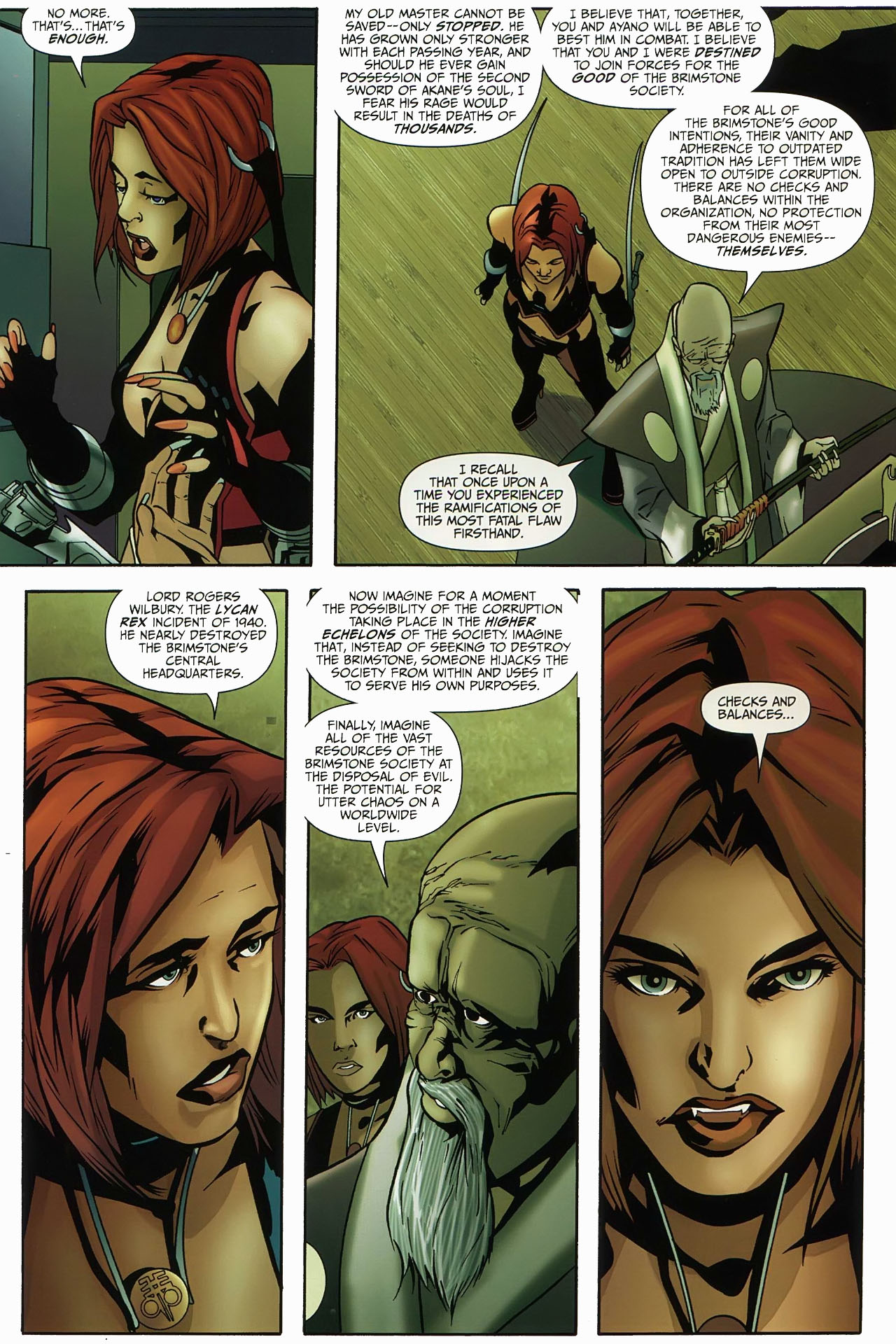 Read online BloodRayne: Tokyo Rogue comic -  Issue #2 - 17