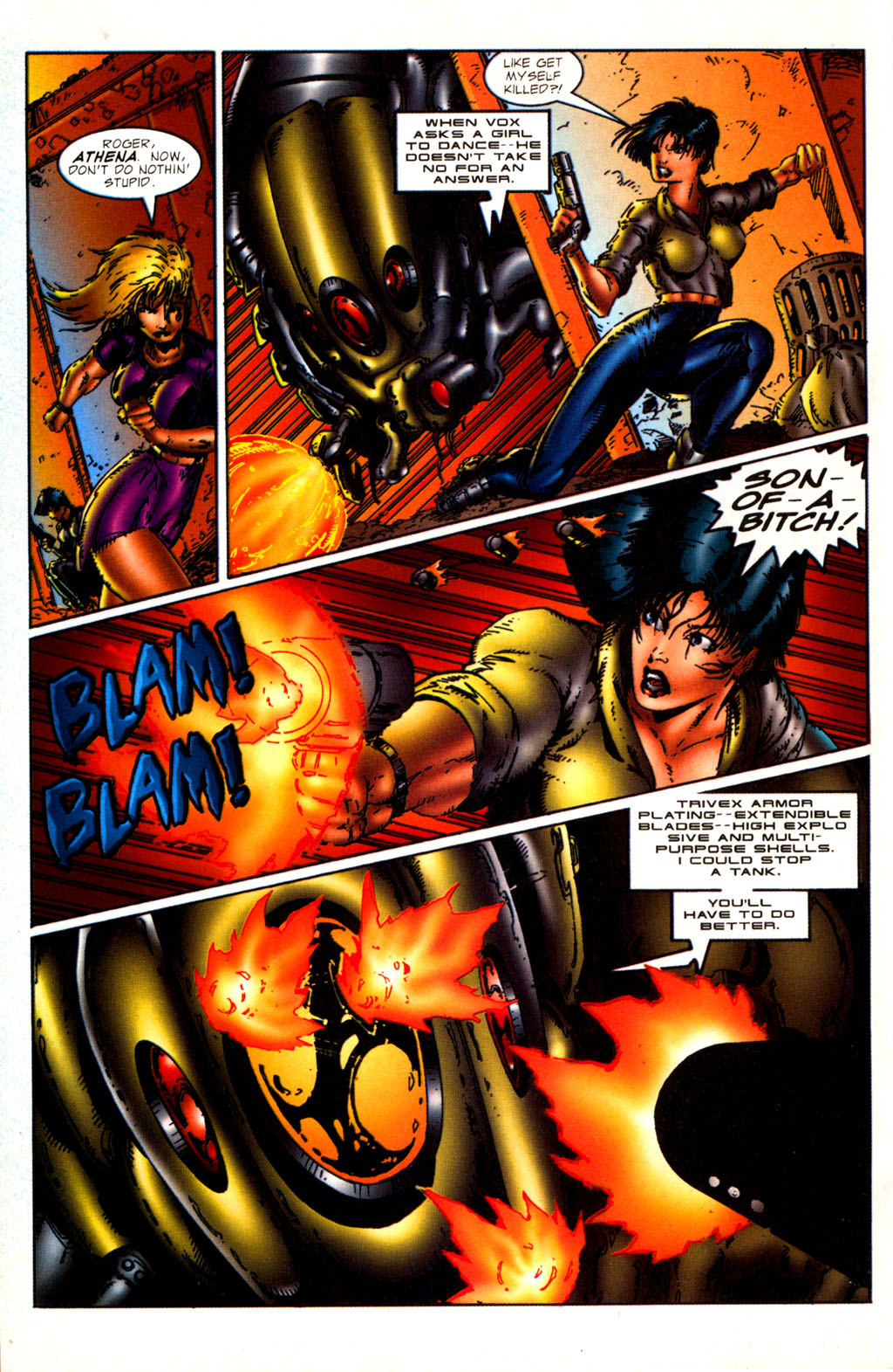 Read online Bloodstrike: Assassin comic -  Issue #1 - 16