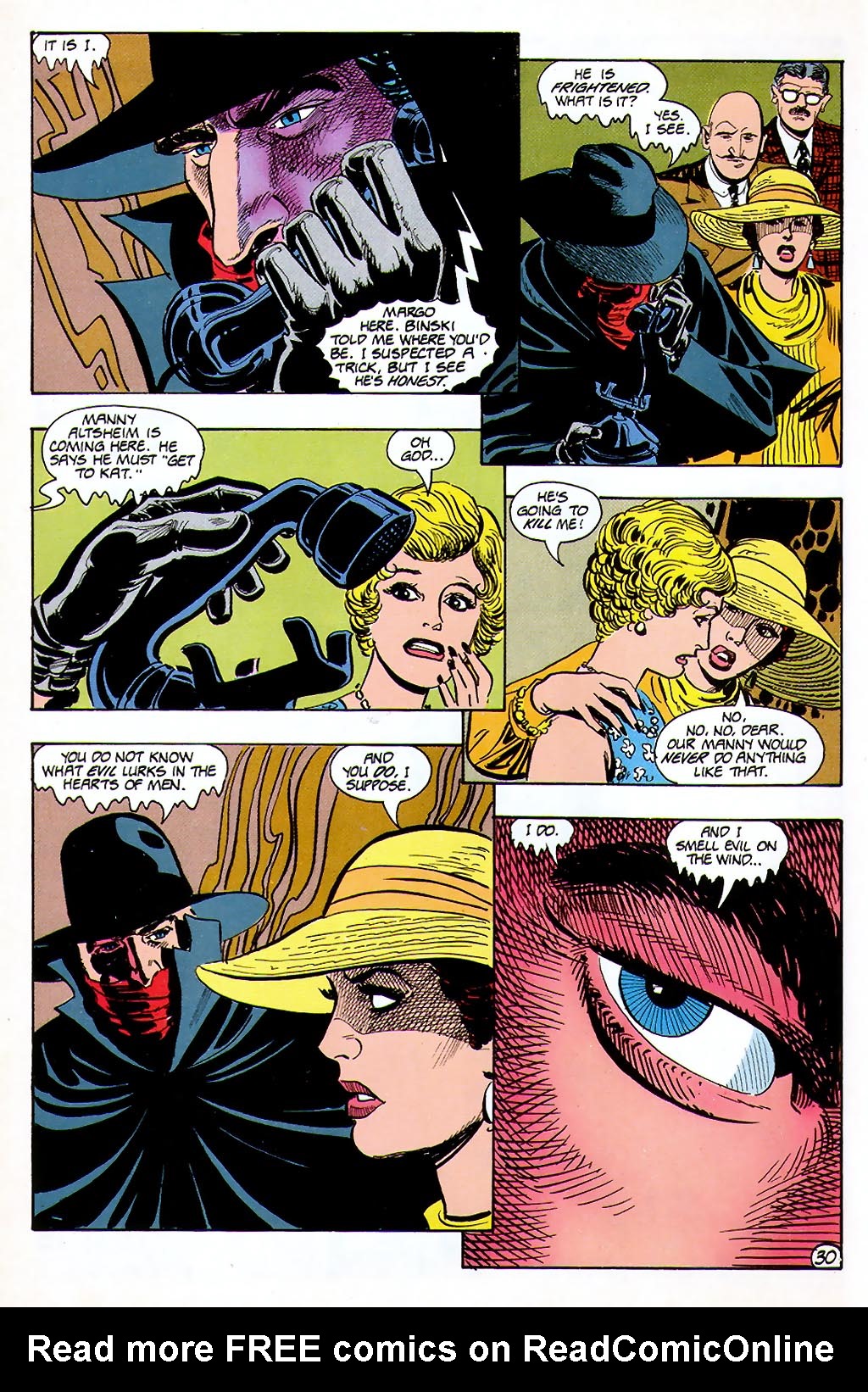 Read online The Shadow Strikes! comic -  Issue # _Annual 1 - 32