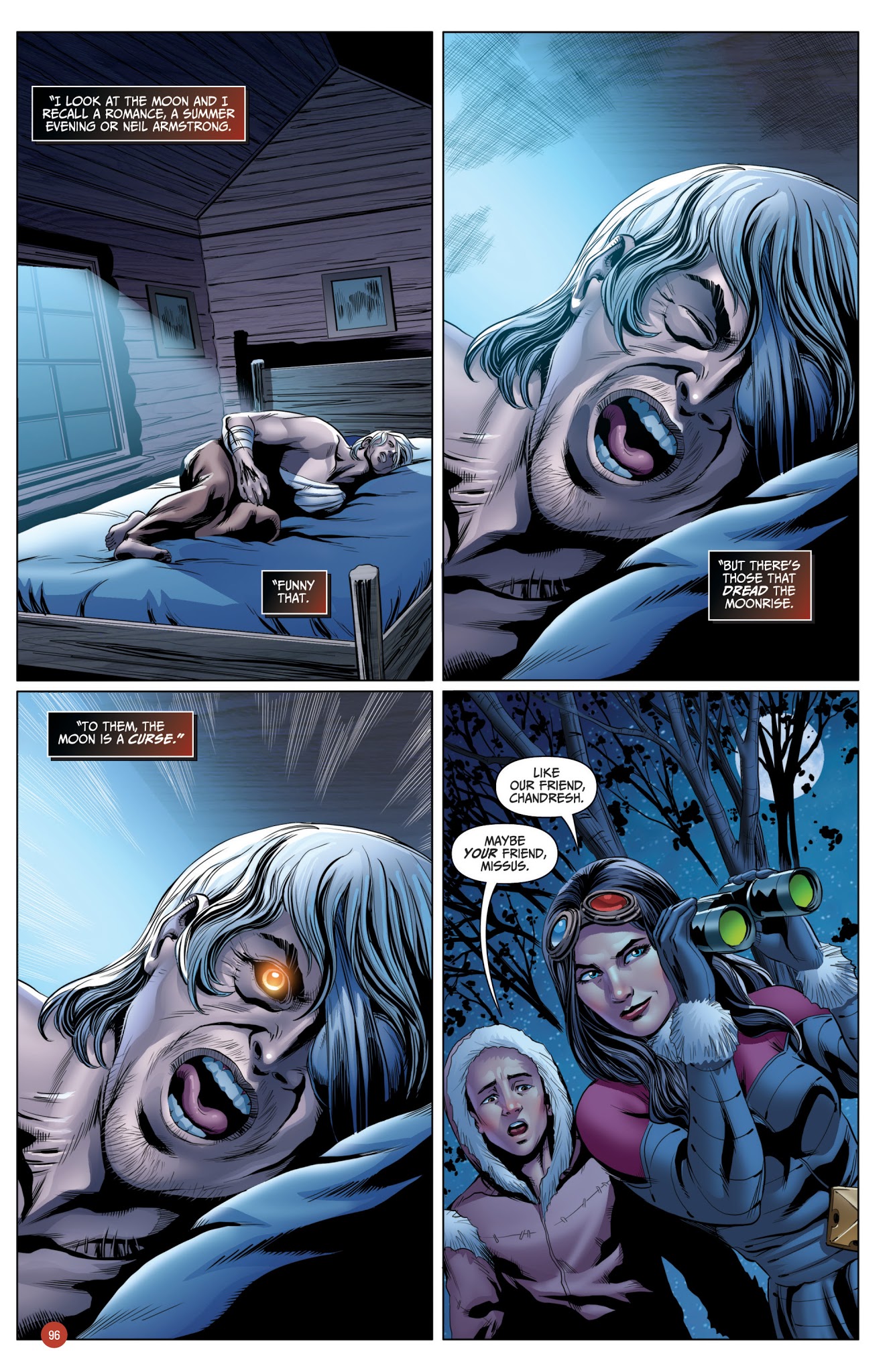 Read online Van Helsing vs. Werewolf comic -  Issue # _TPB 1 - 97