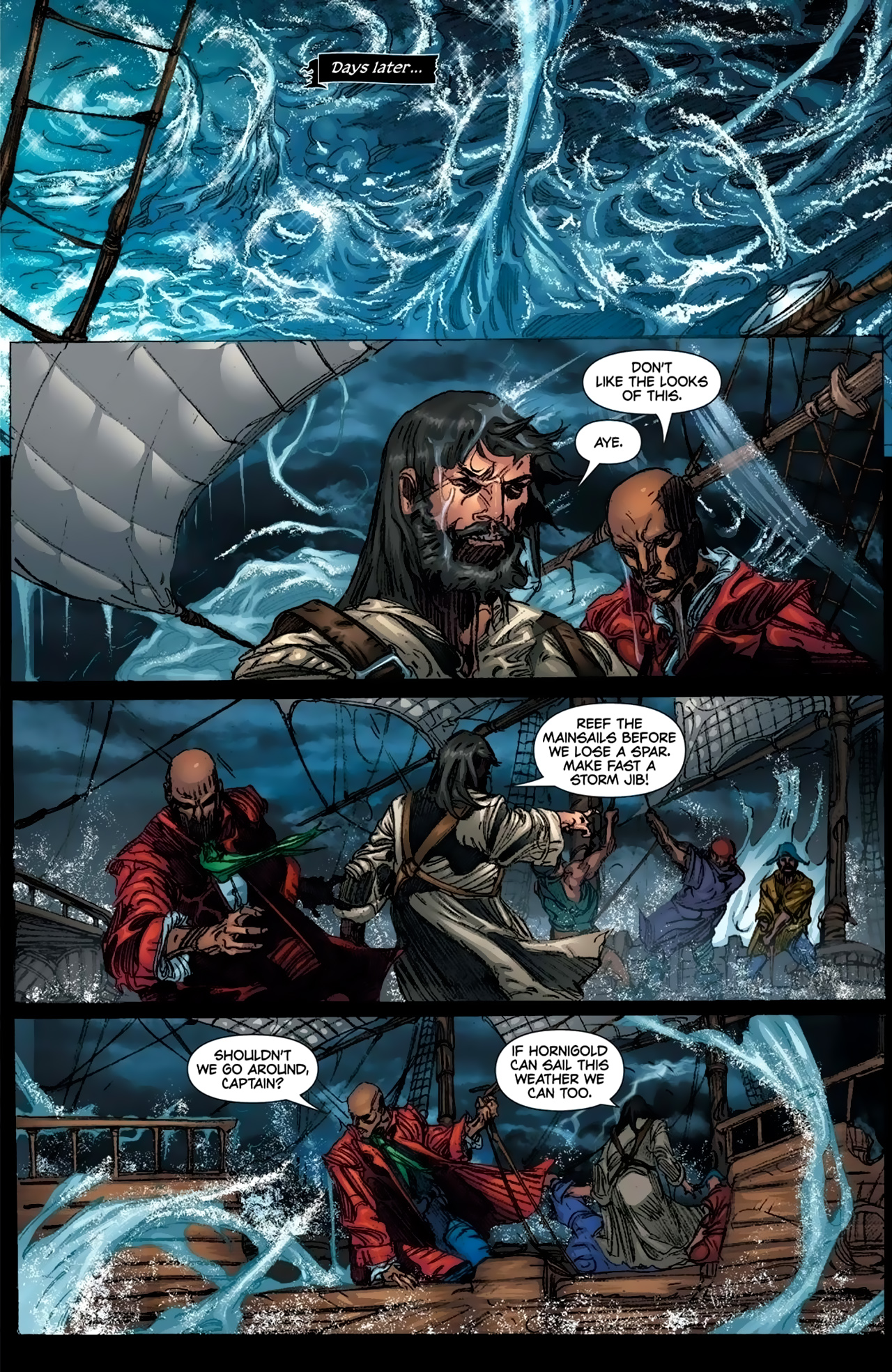 Read online Blackbeard: Legend of the Pyrate King comic -  Issue #4 - 9