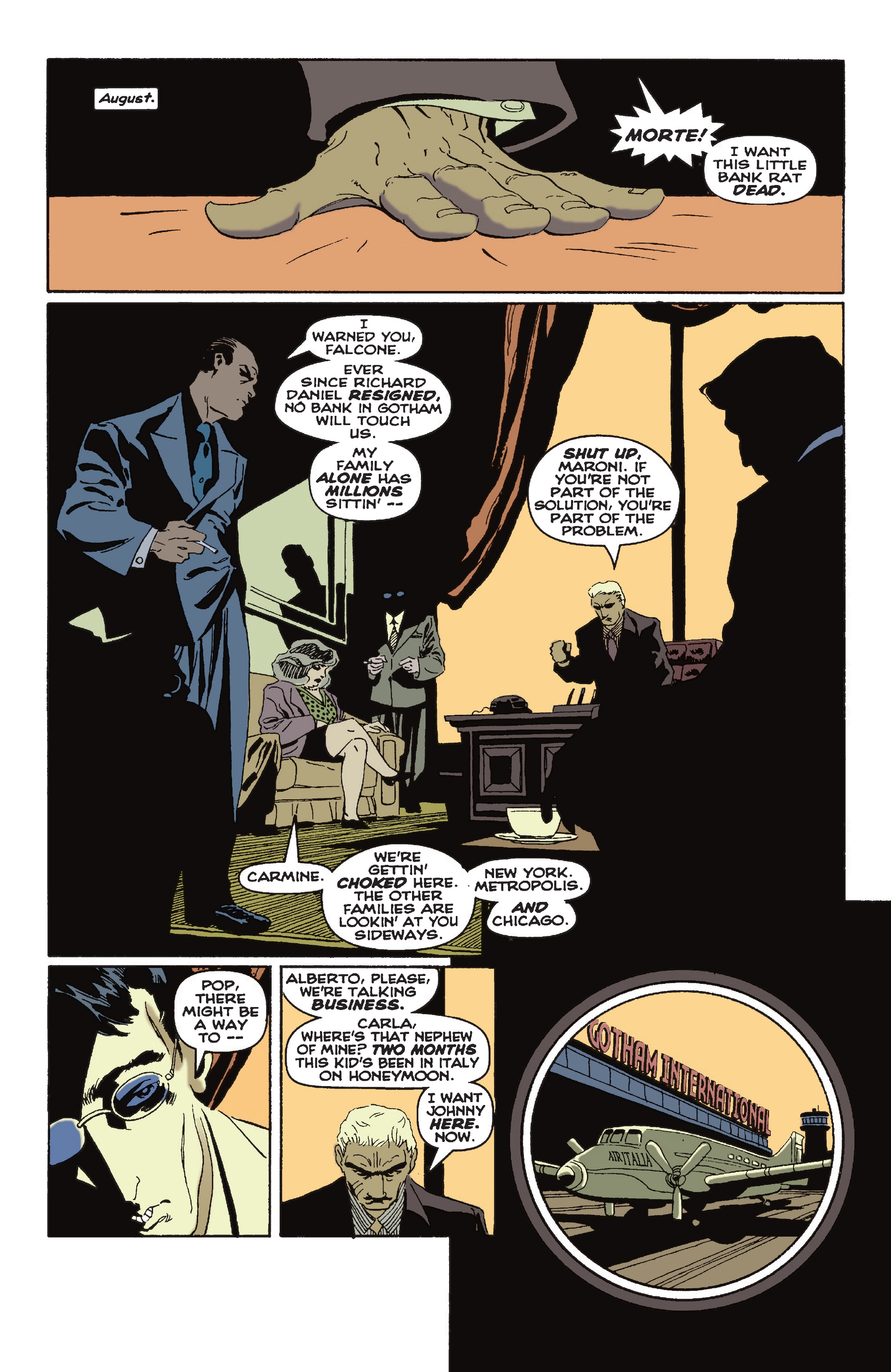 Read online Batman: The Long Halloween comic -  Issue # _Deluxe Edition (Part 1) - 38
