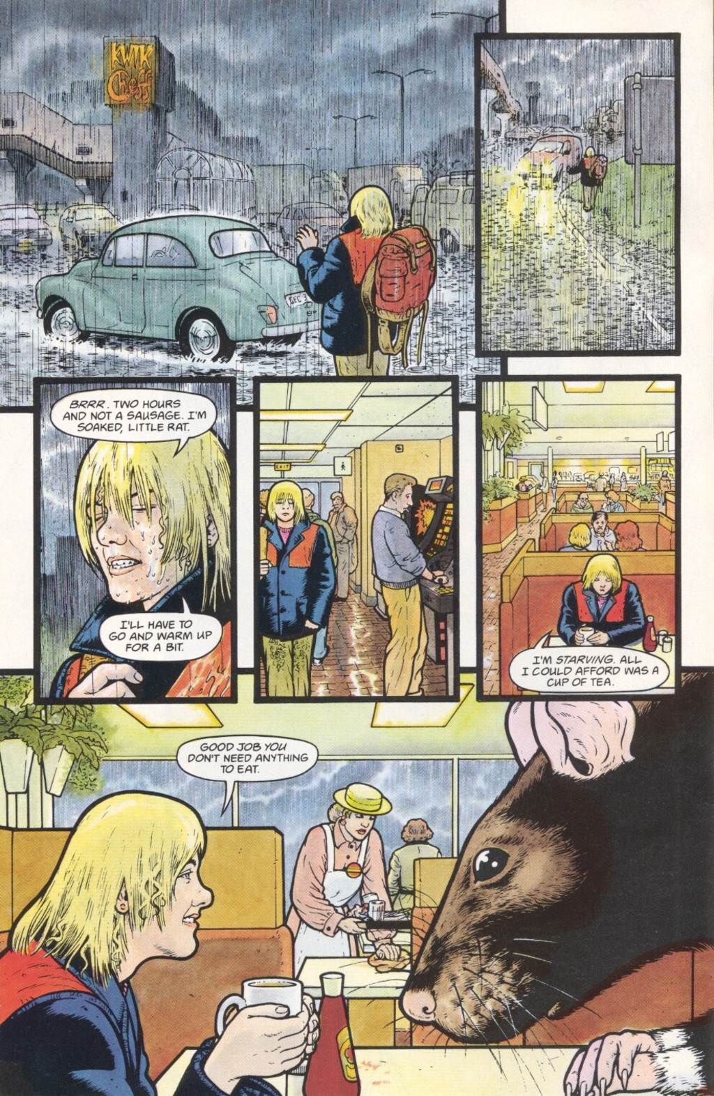 Read online The Tale of One Bad Rat comic -  Issue #3 - 4