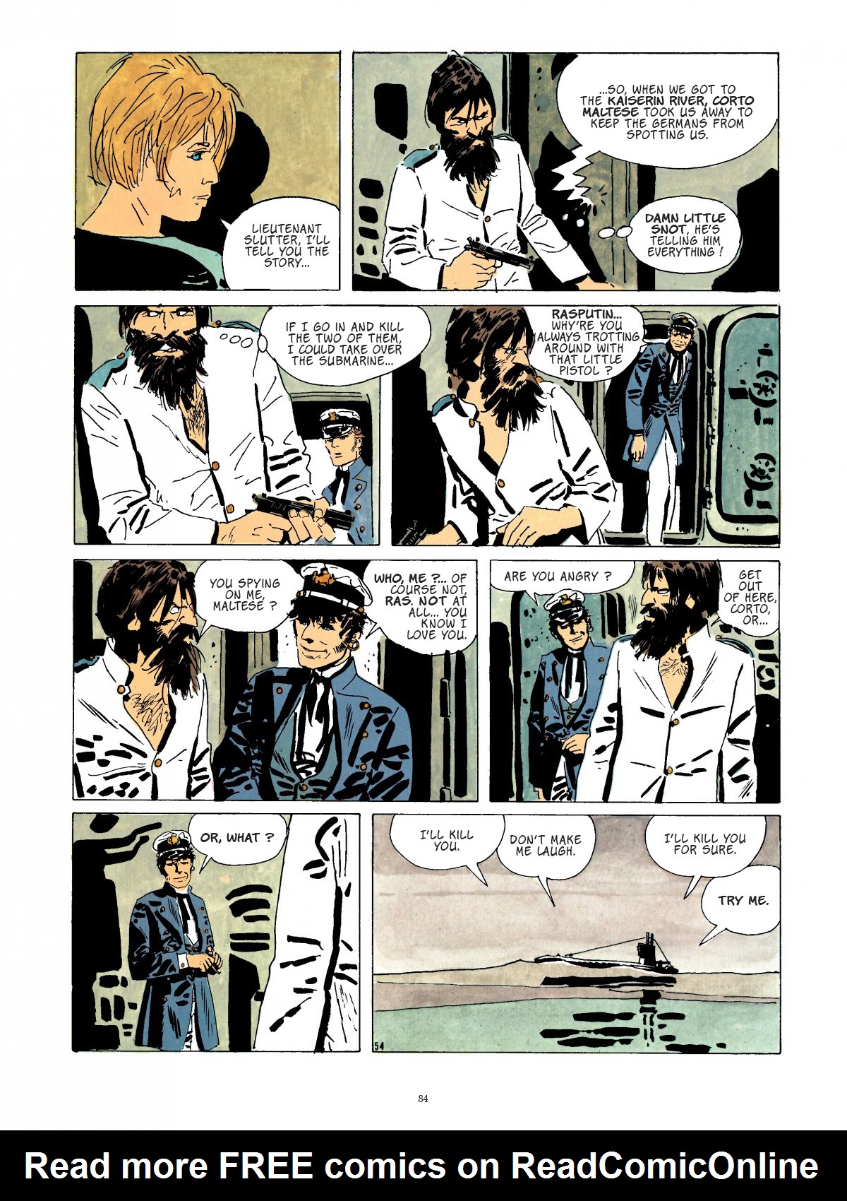 Read online Corto Maltese comic -  Issue # TPB 2 (Part 1) - 74