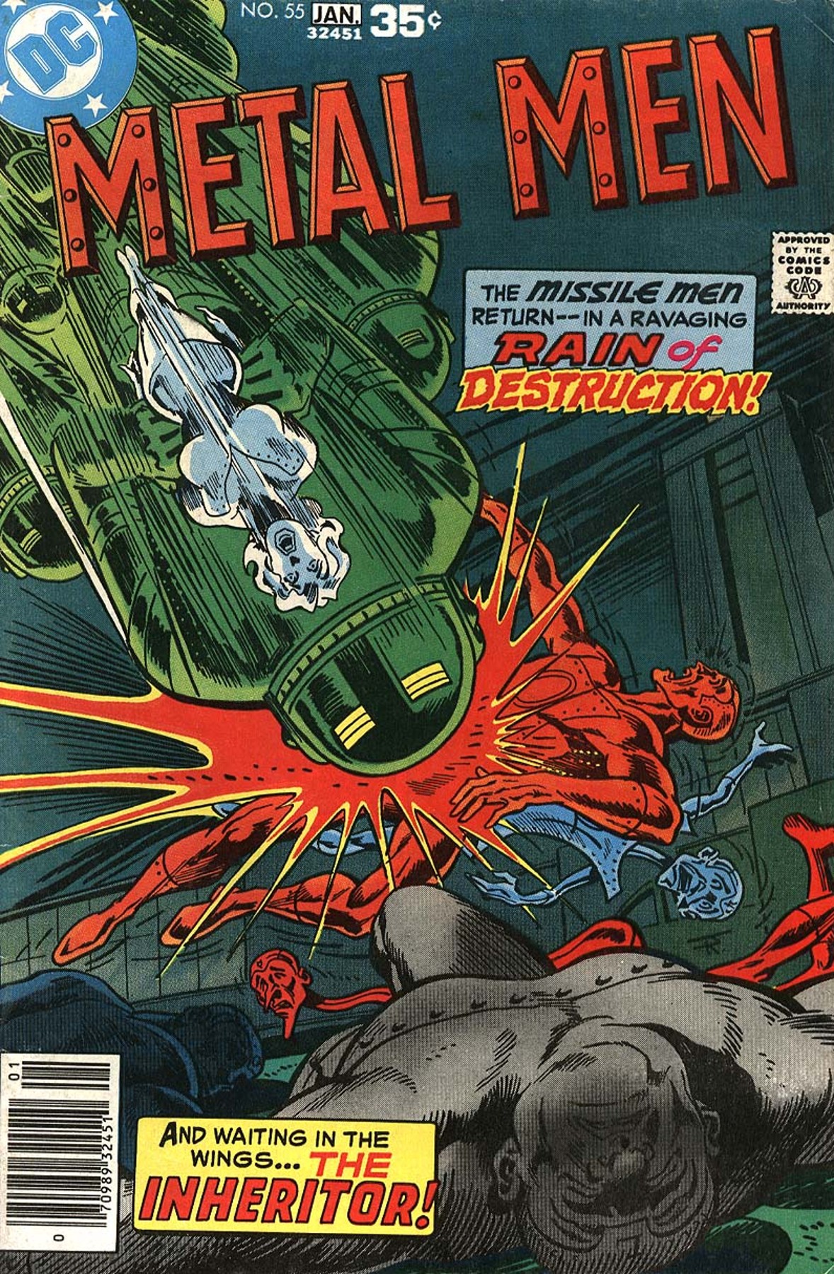 Read online Metal Men (1963) comic -  Issue #55 - 1