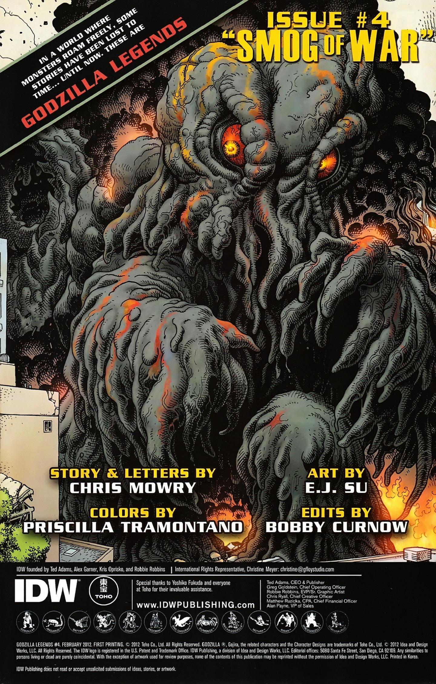 Read online Godzilla Legends comic -  Issue #4 - 4