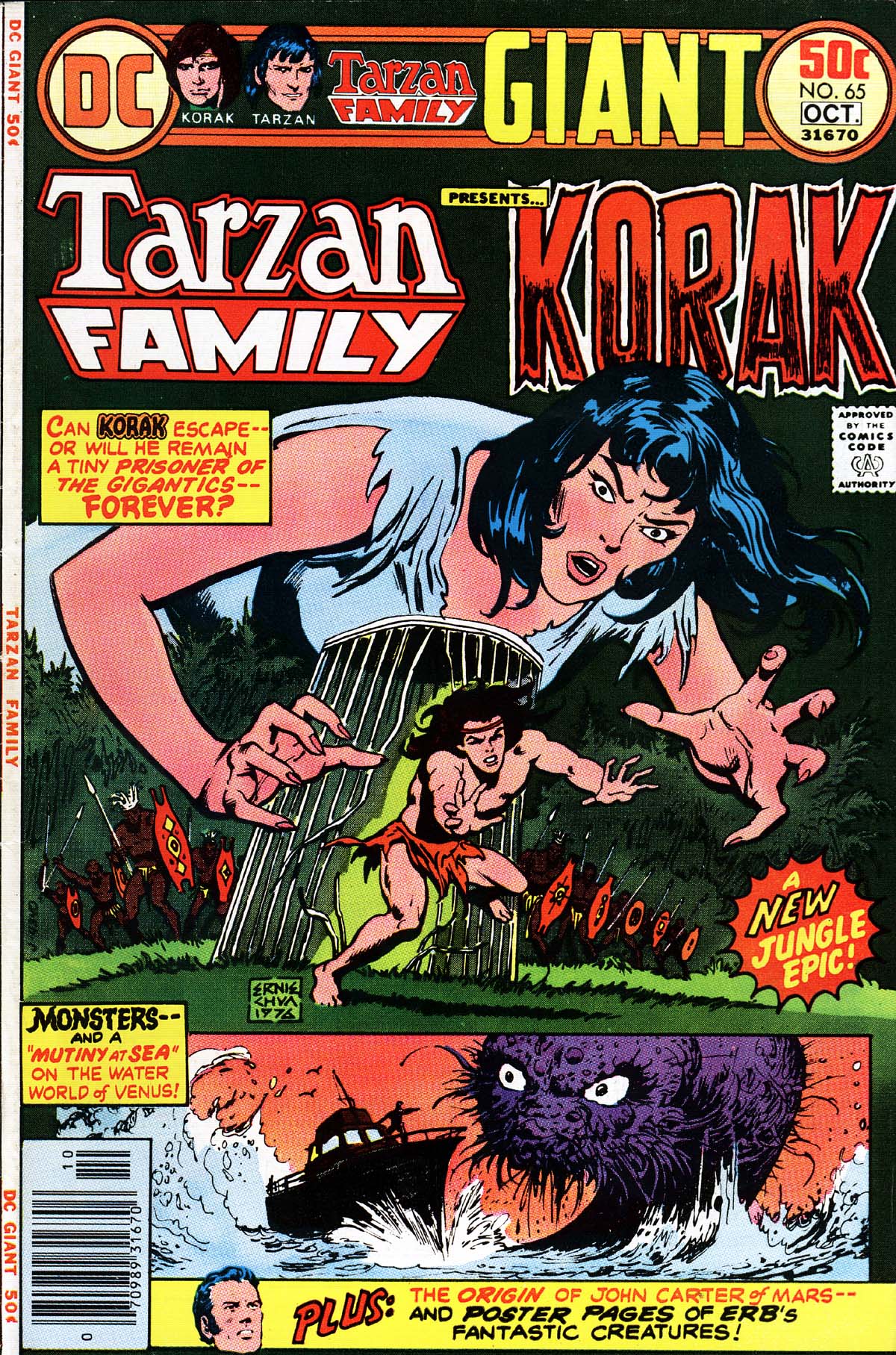 Read online Tarzan Family comic -  Issue #65 - 1