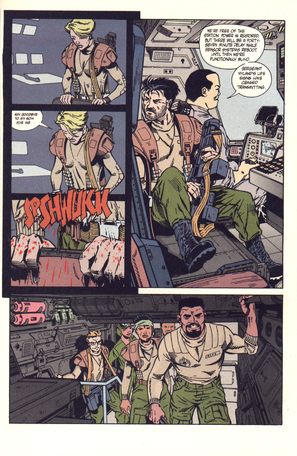 Read online Aliens: Colonial Marines comic -  Issue #9 - 25