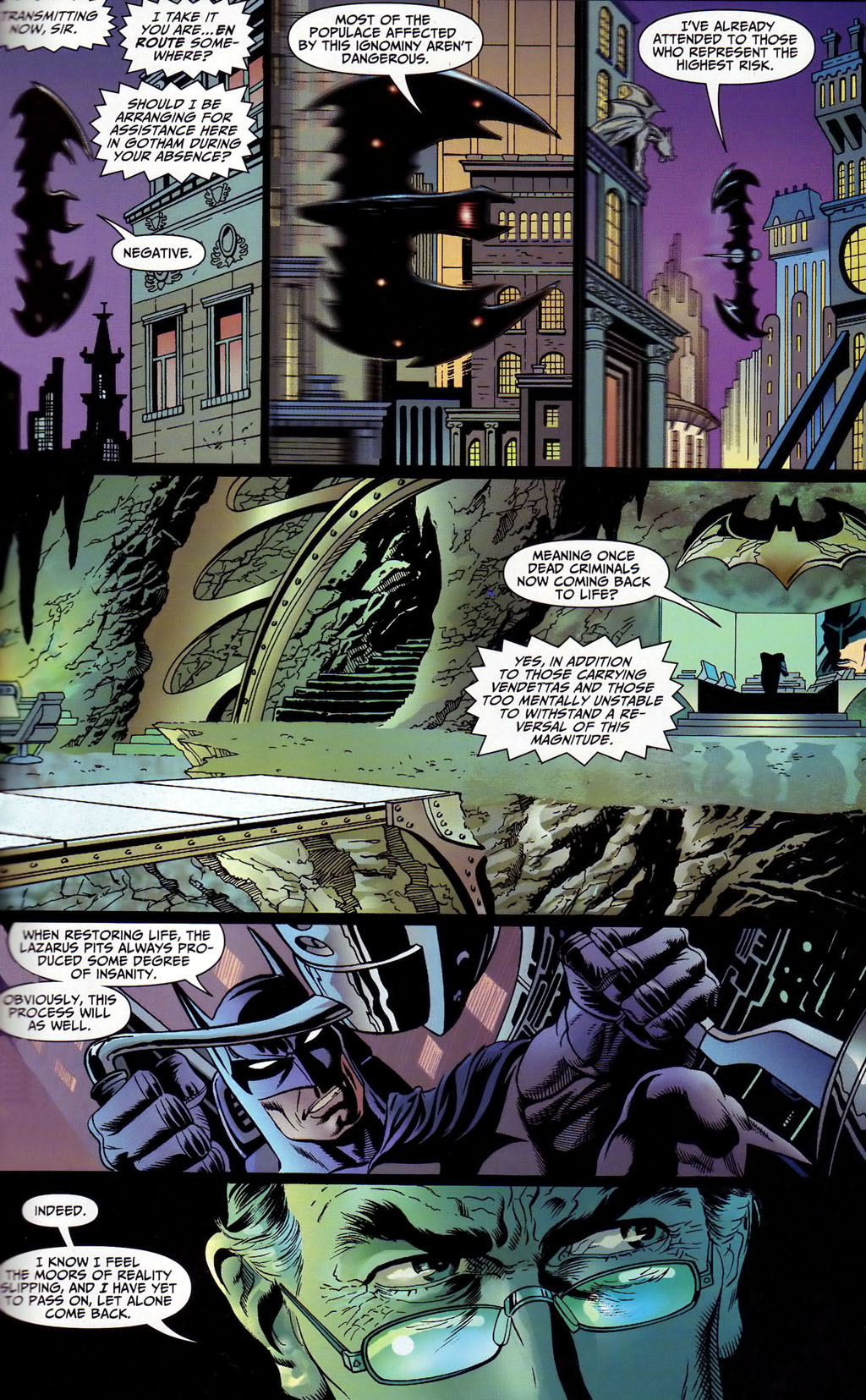 Read online Year One: Batman/Ra's al Ghul comic -  Issue #2 - 11