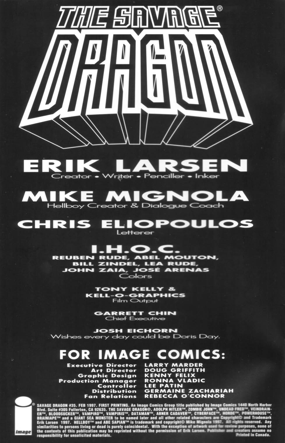 Read online The Savage Dragon (1993) comic -  Issue #35 - 2