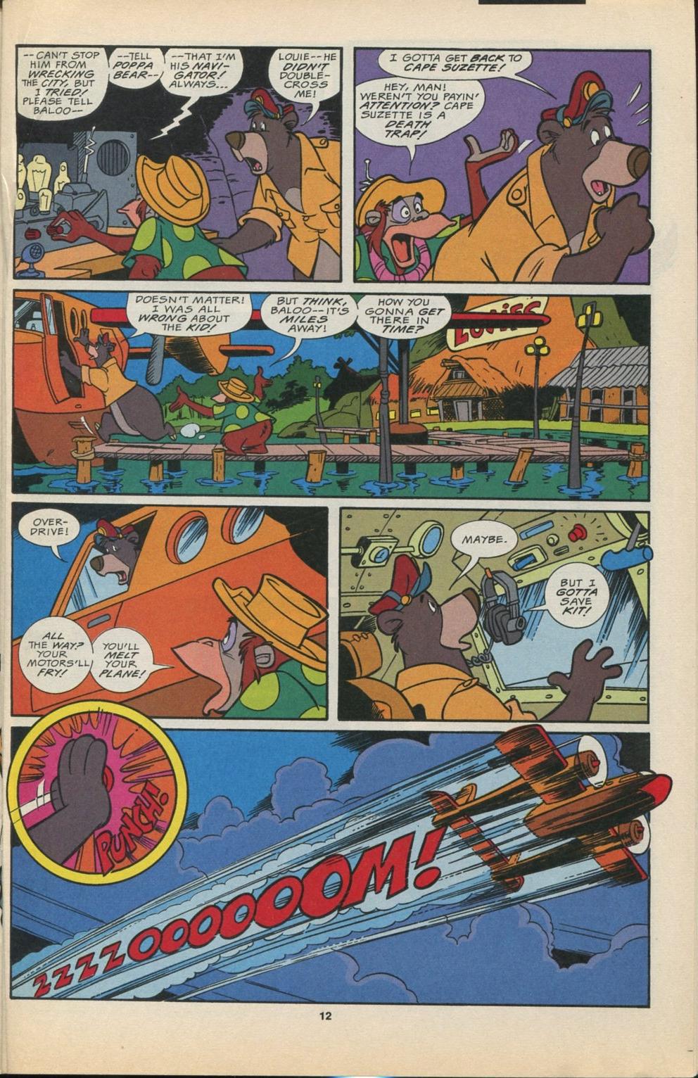 Read online Disney's Tale Spin Limited Series: ''Take Off'' comic -  Issue #4 - 13