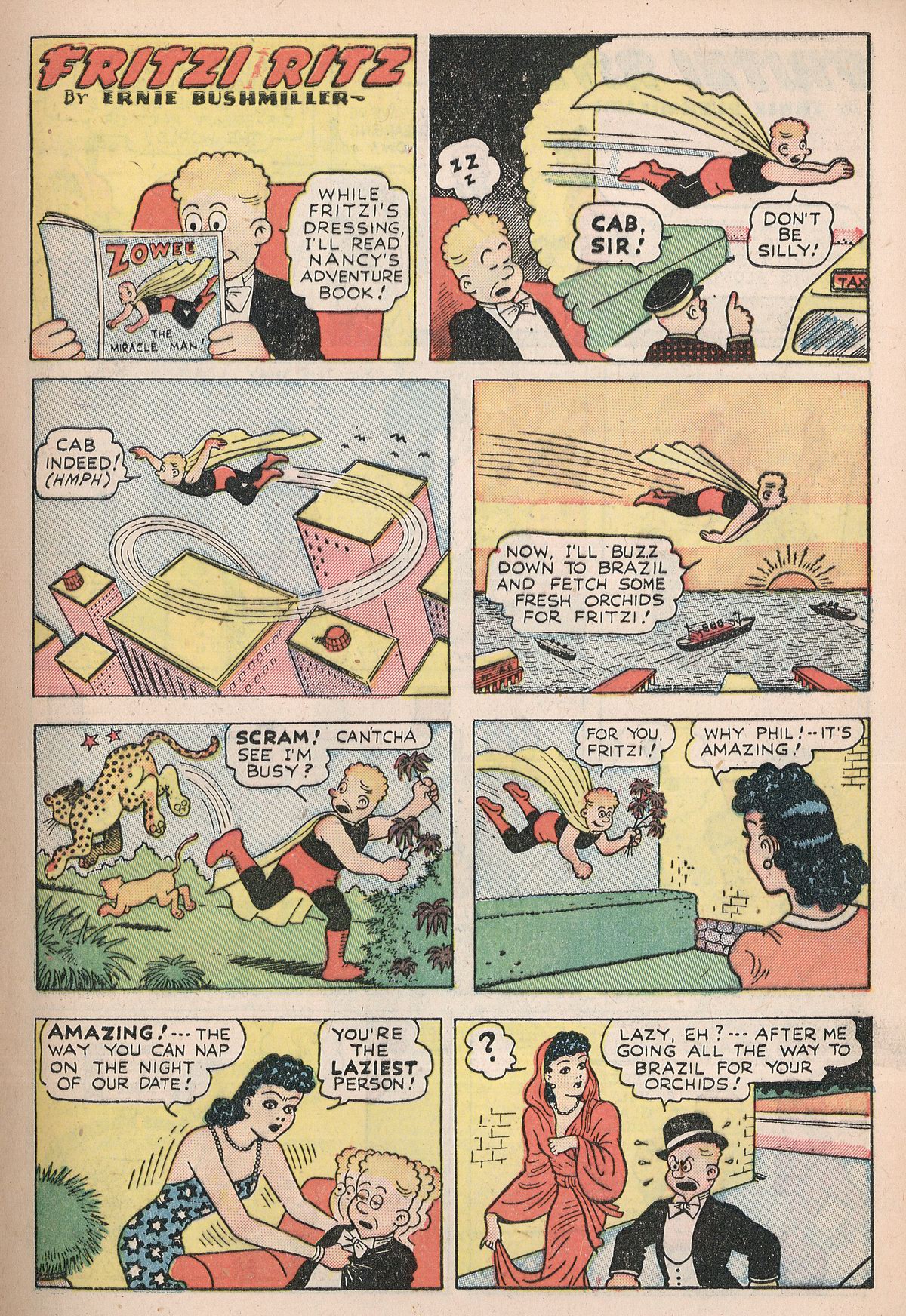 Read online Fritzi Ritz (1948) comic -  Issue #5 - 5