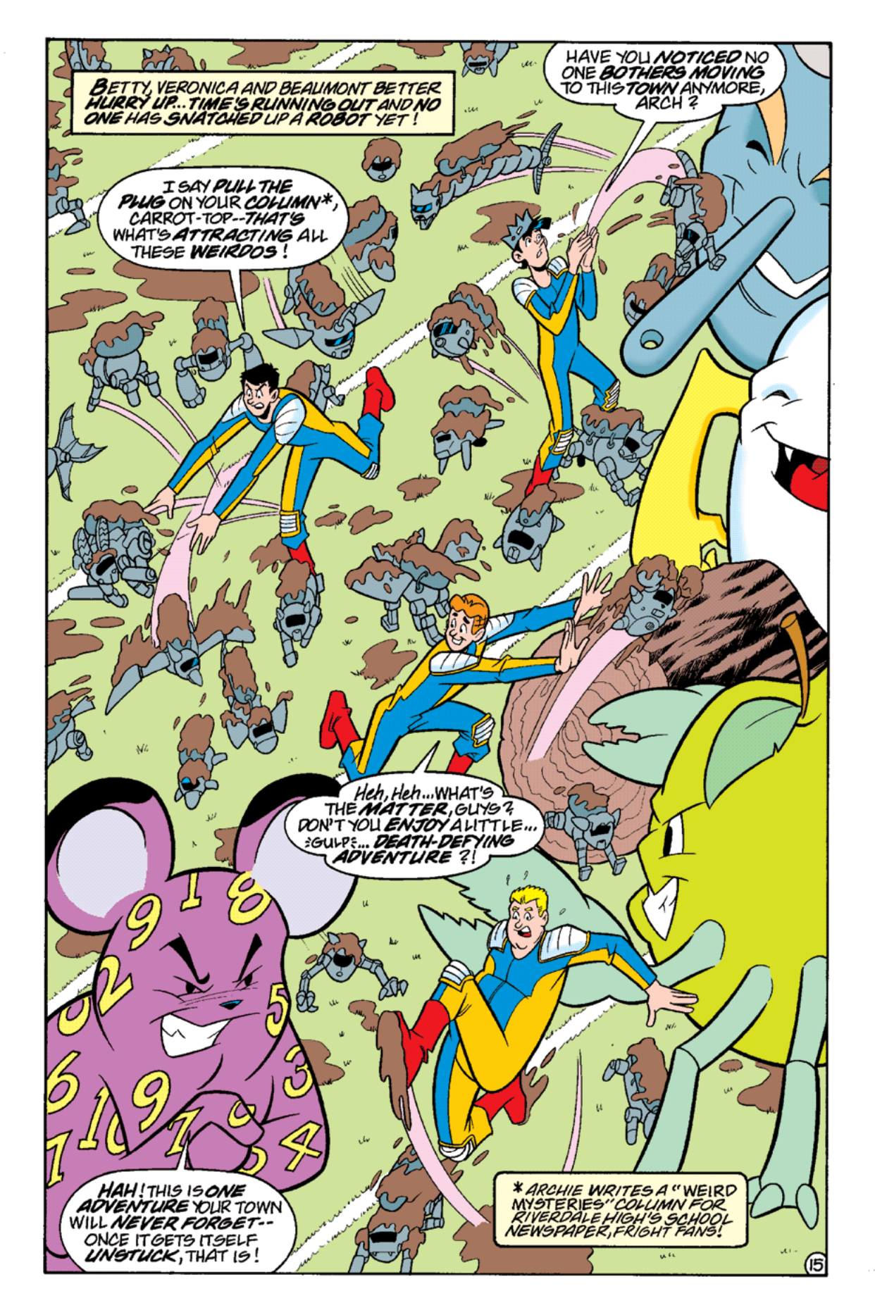 Read online Archie's Weird Mysteries comic -  Issue #17 - 17