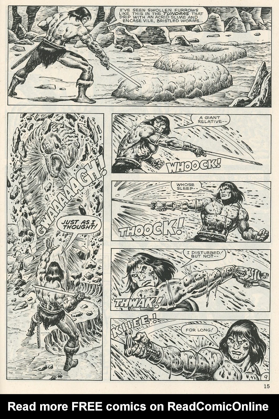 The Savage Sword Of Conan issue 123 - Page 15