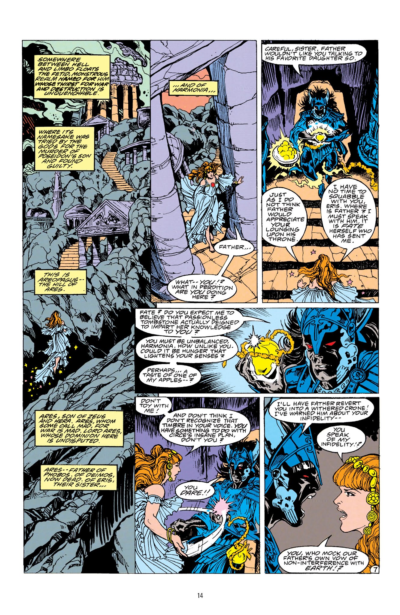 Wonder Woman: War of the Gods chapter 1 page 14