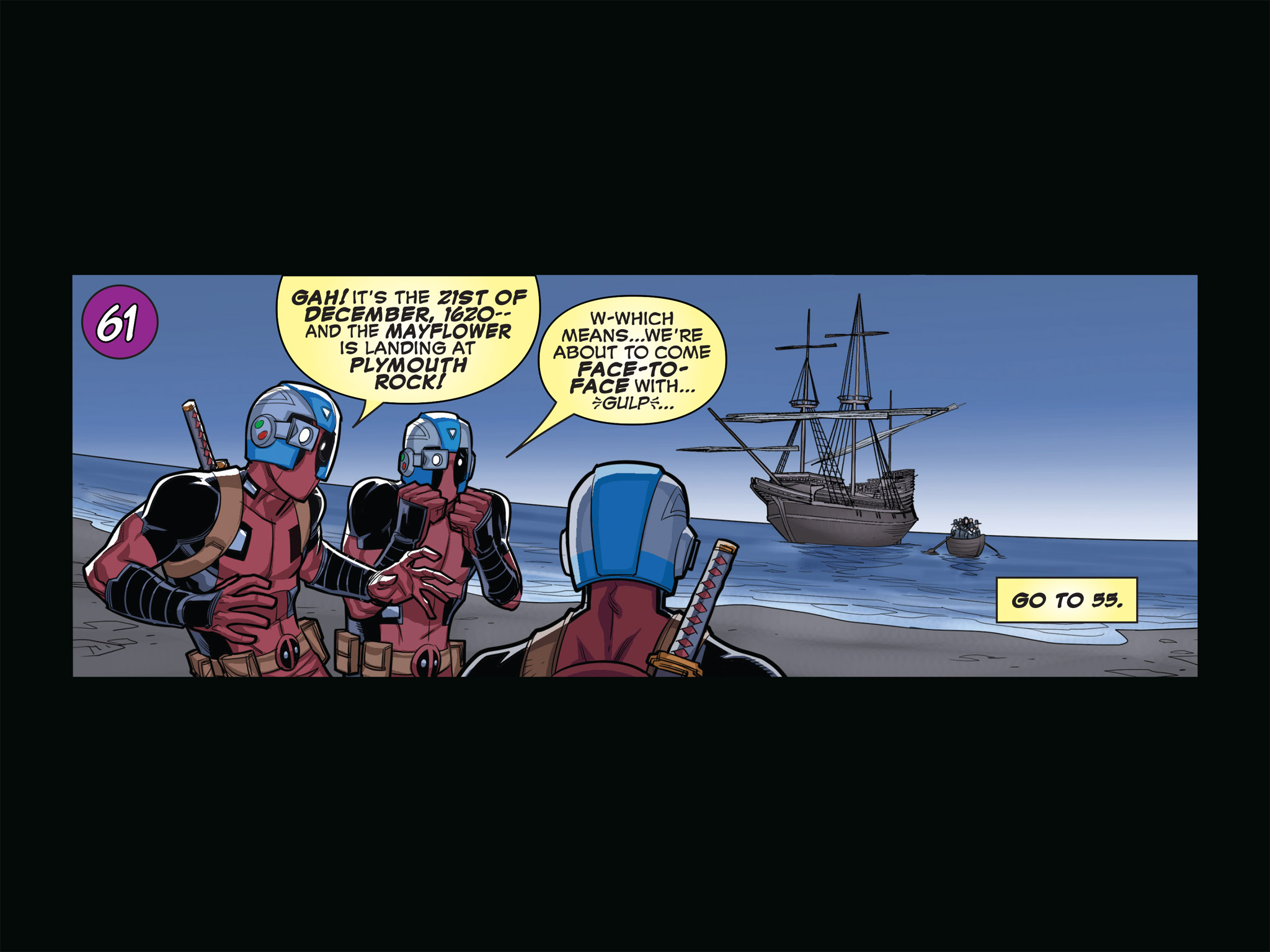 Read online You Are Deadpool comic -  Issue #5 - 64