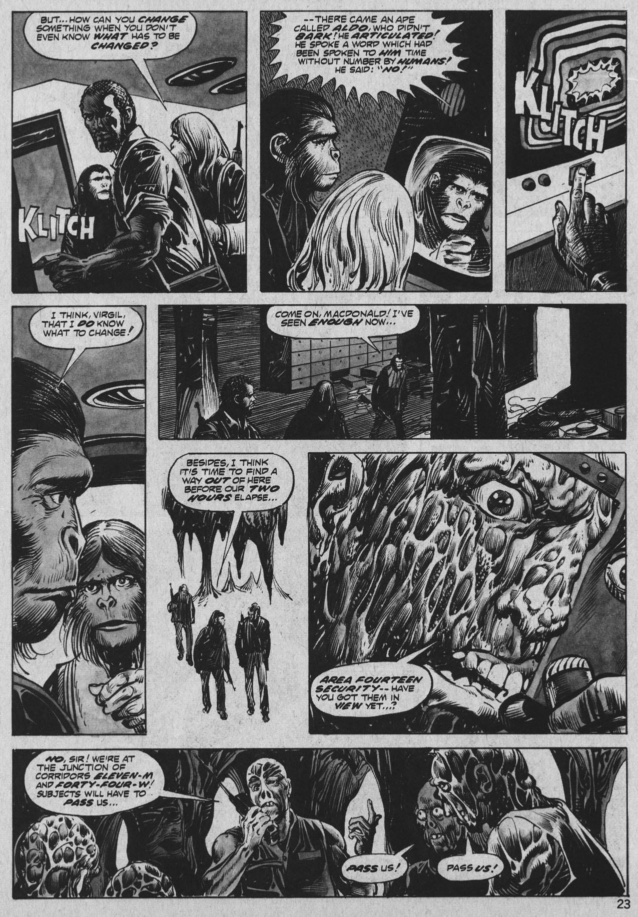 Read online Planet of the Apes comic -  Issue #24 - 22