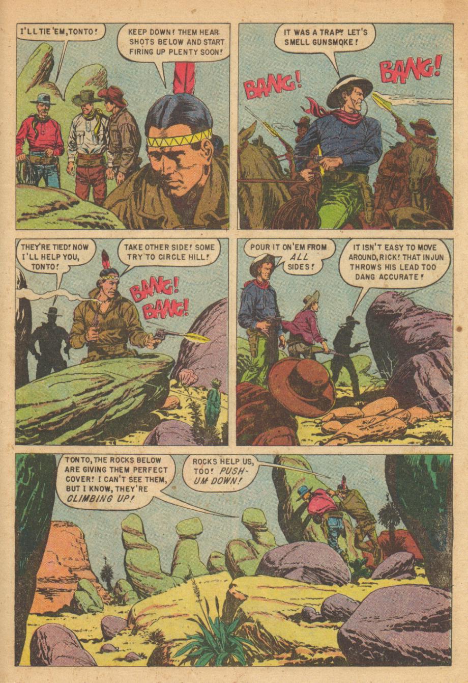 Read online Lone Ranger's Companion Tonto comic -  Issue #15 - 33