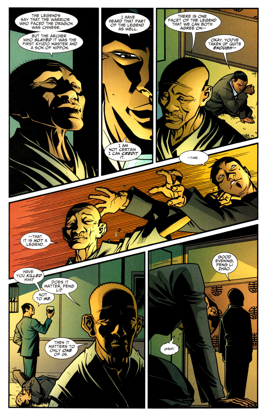 Read online Connor Hawke:  Dragon's Blood comic -  Issue #2 - 21