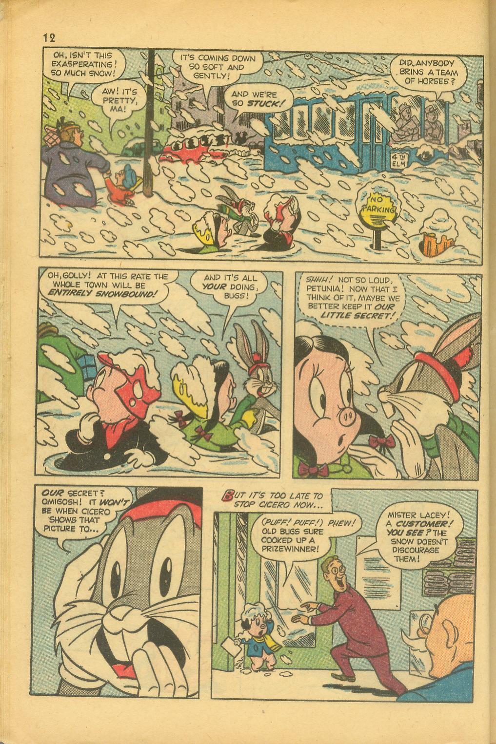 Read online Bugs Bunny's Christmas Funnies comic -  Issue # TPB 7 - 14