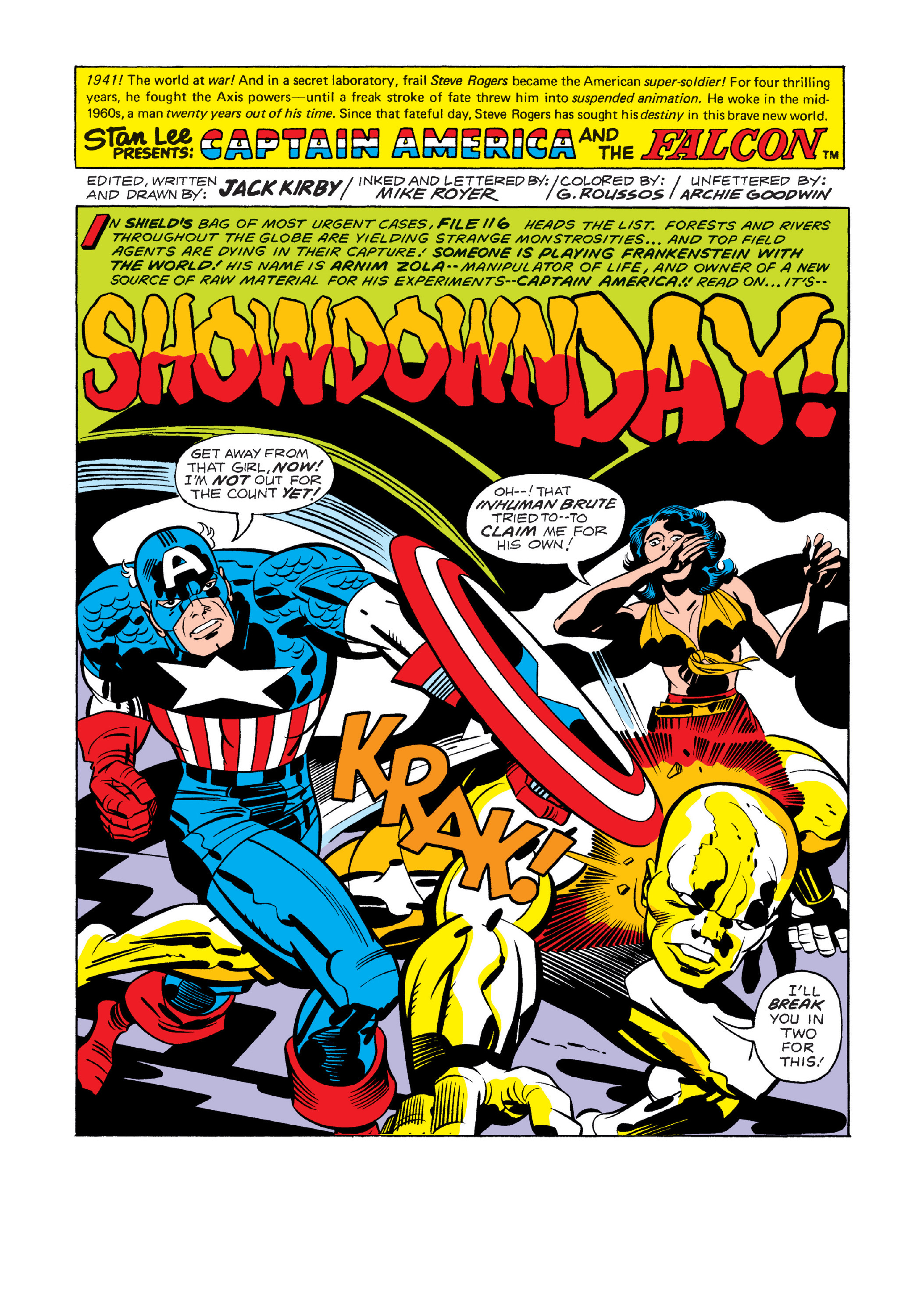 Read online Marvel Masterworks: Captain America comic -  Issue # TPB 11 (Part 2) - 69