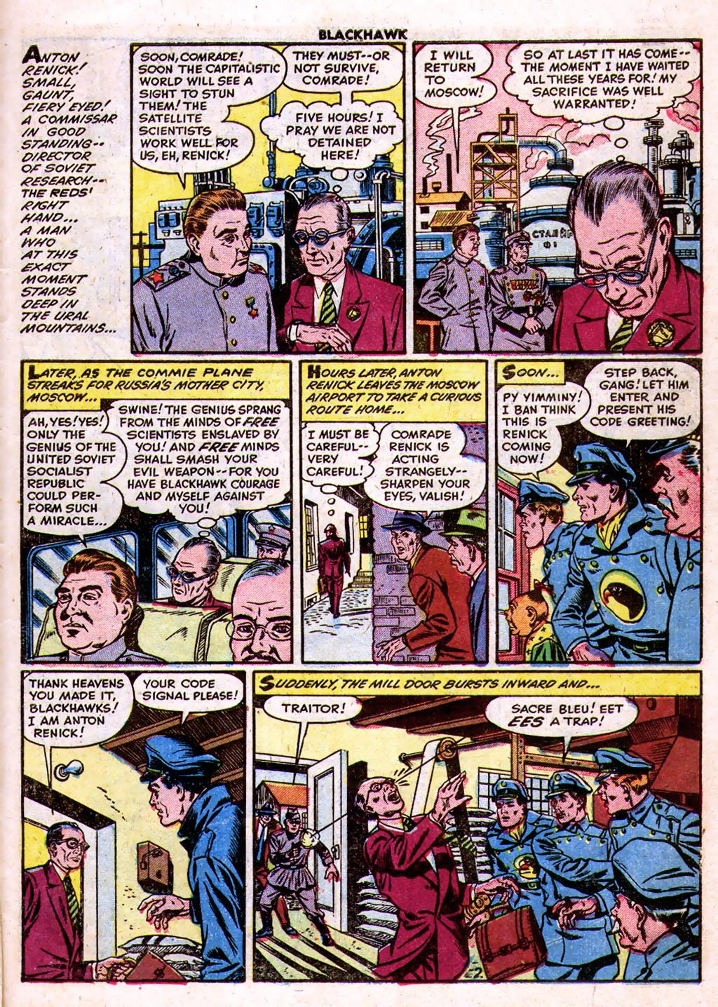 Read online Blackhawk (1957) comic -  Issue #68 - 27
