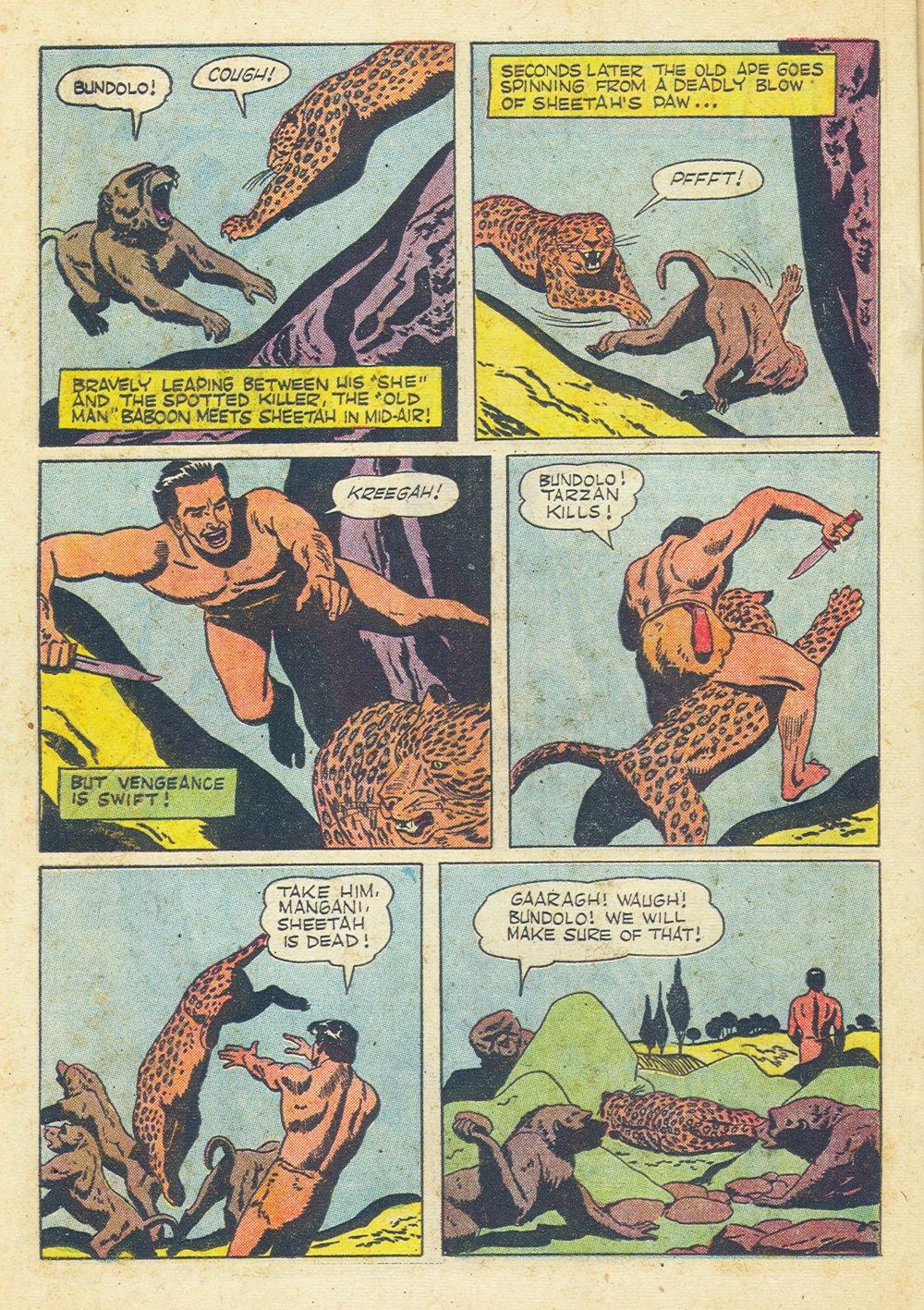 Read online Tarzan (1948) comic -  Issue #58 - 28