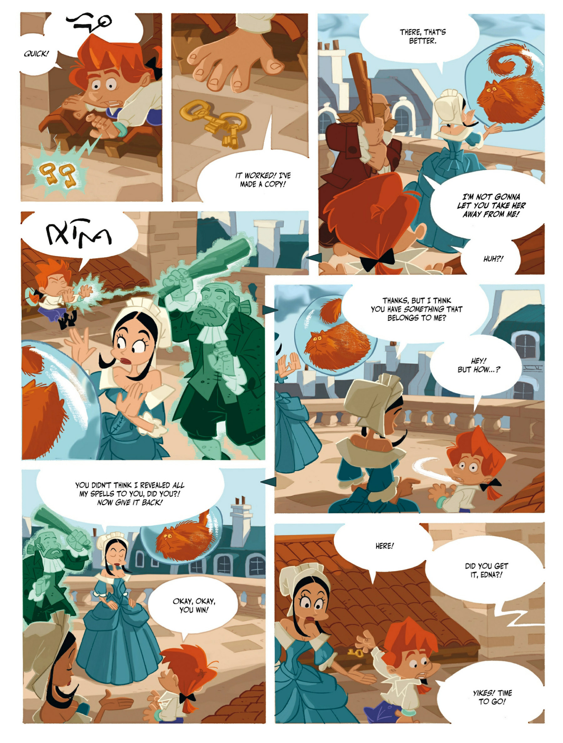 Read online Gregory and the Gargoyles comic -  Issue #2 - 38