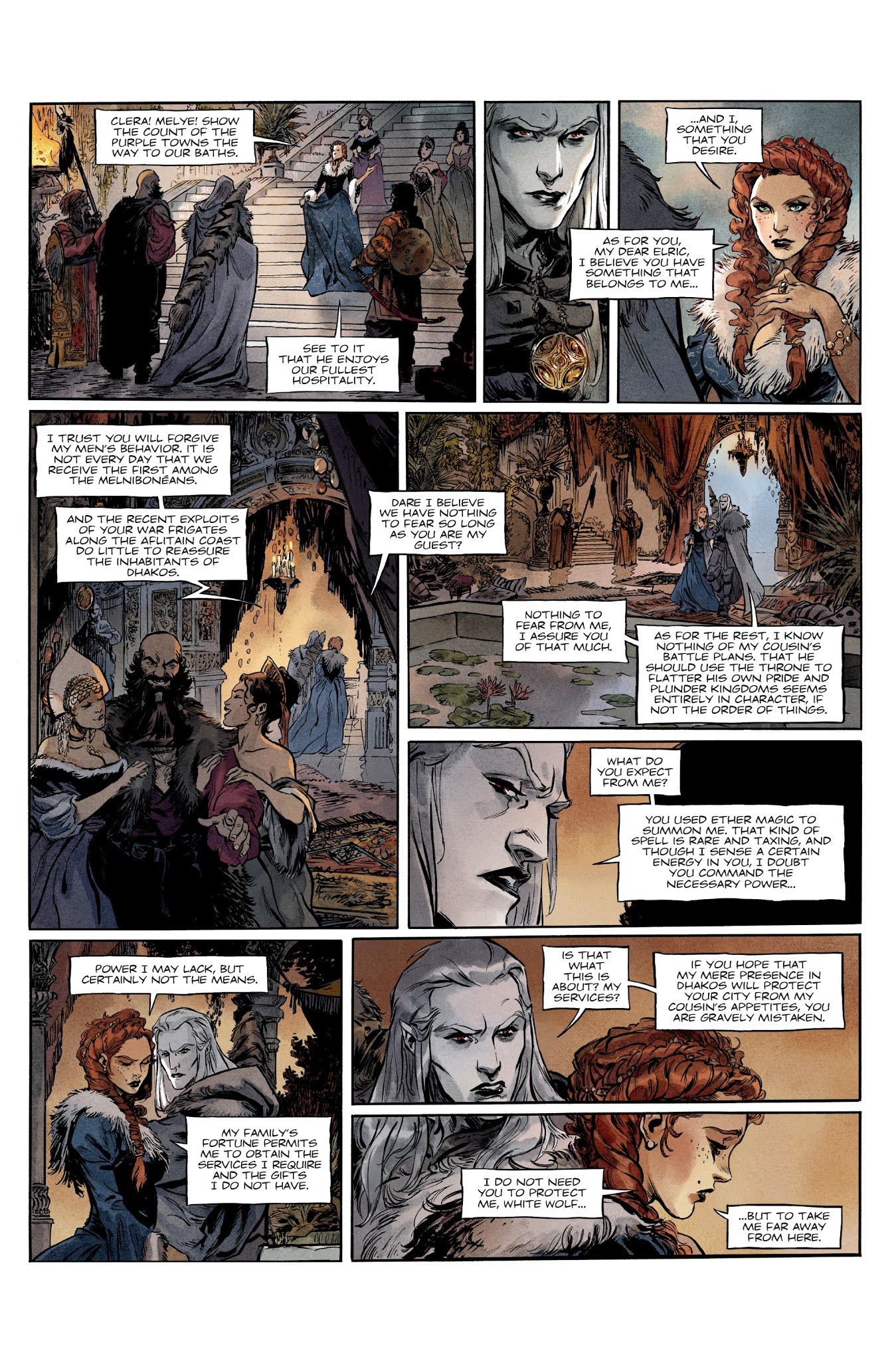 Read online Elric: The White Wolf comic -  Issue #1 - 25