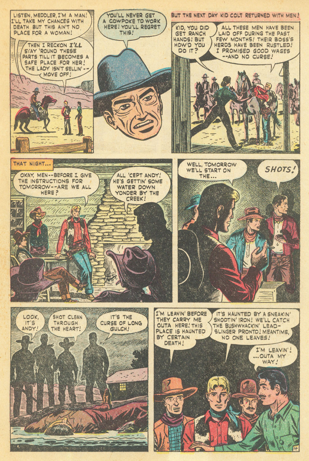 Read online Kid Colt Outlaw comic -  Issue #8 - 18