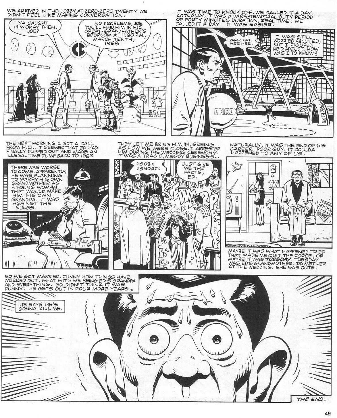 Read online Alan Moore's Twisted Times comic -  Issue # Full - 49