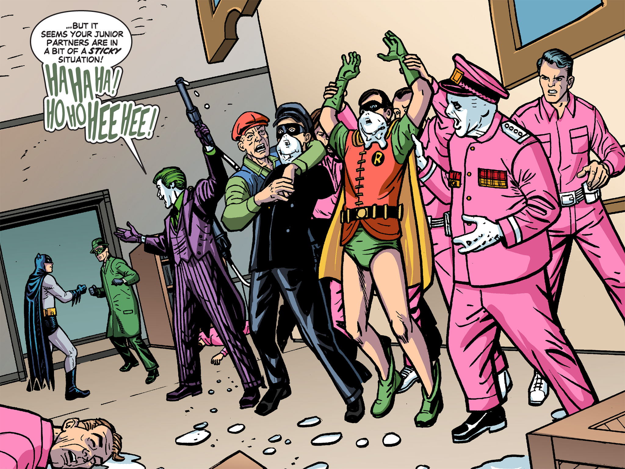 Read online Batman '66 Meets the Green Hornet [II] comic -  Issue #4 - 114