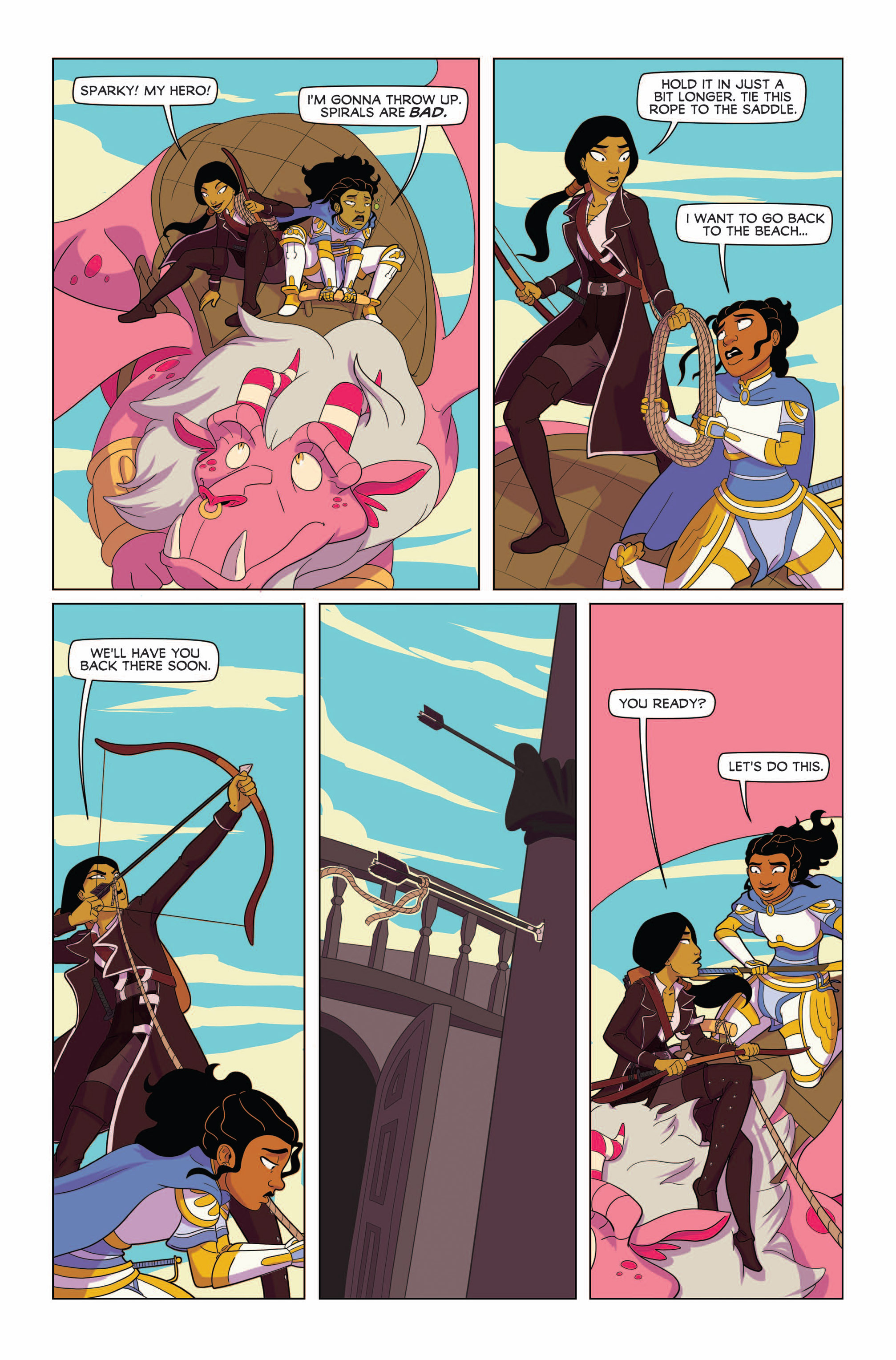 Read online Princeless: The Pirate Princess comic -  Issue # Full - 80