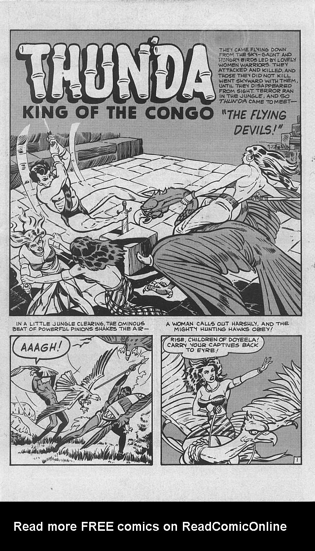 Read online Thun'Da: King of the Congo (1989) comic -  Issue # Full - 3