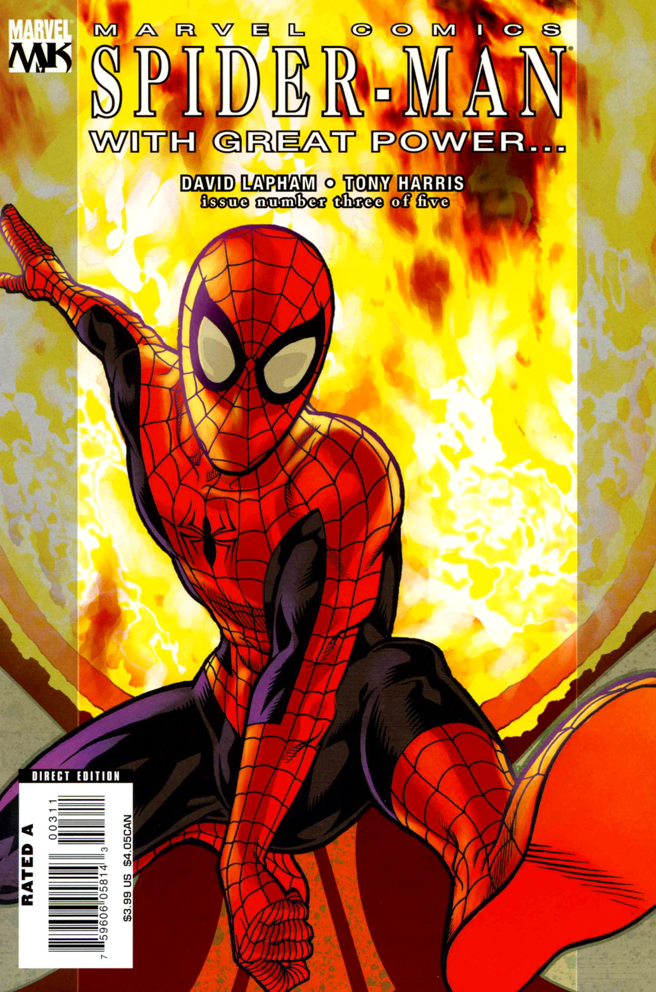 Read online Spider-Man: With Great Power... comic -  Issue #3 - 1